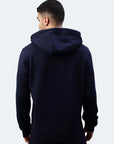 Sweat à capuche Switcher homme couleur casablanca/marine