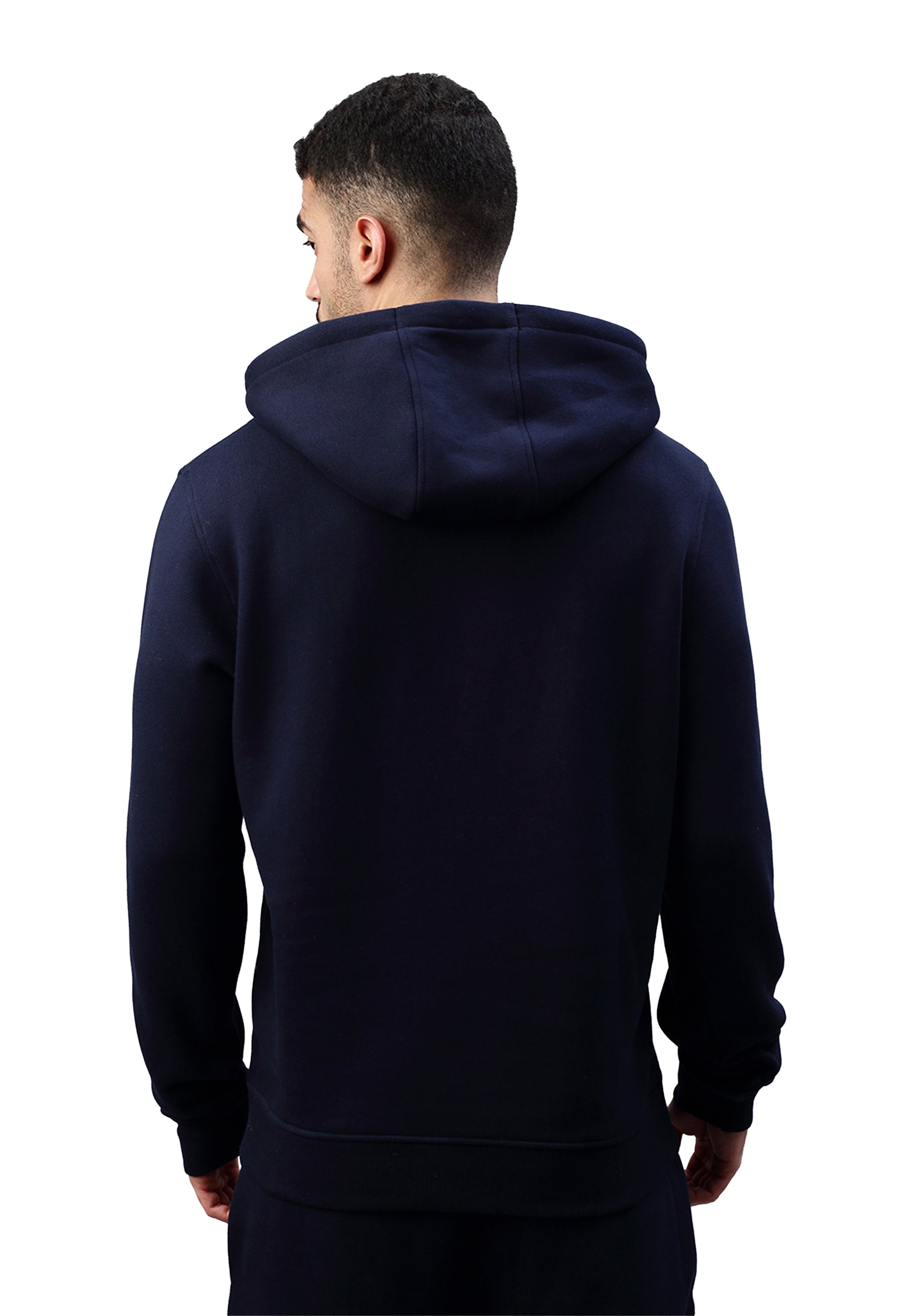 Sweat à capuche Switcher homme couleur casablanca/marine