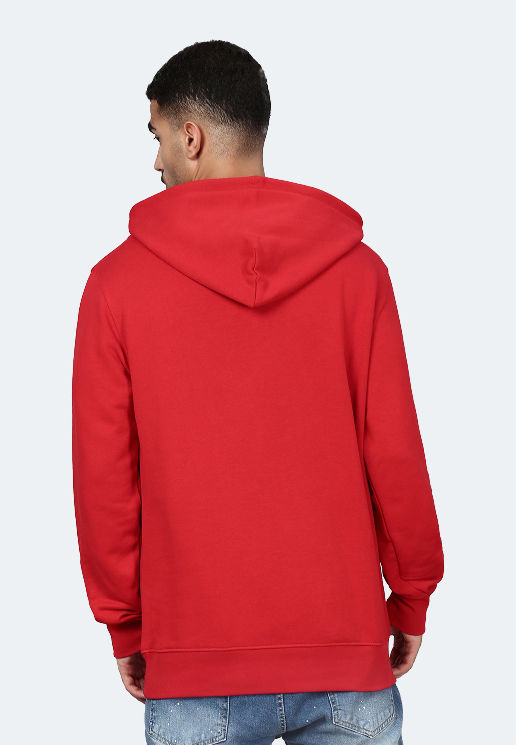 Sweat-shirt à capuche homme soho color/10 rouge
