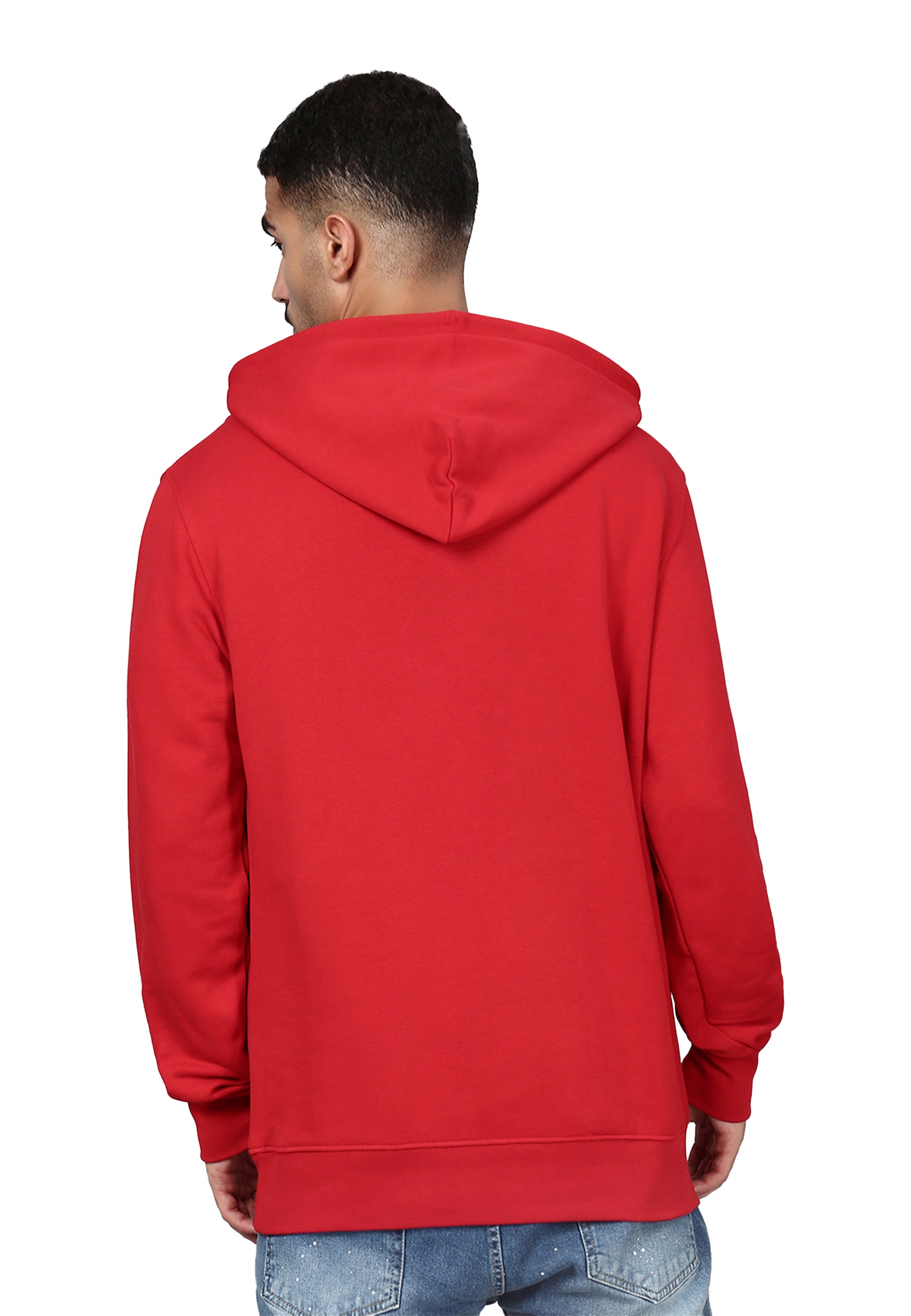 Sweat-shirt à capuche homme soho color/10 rouge