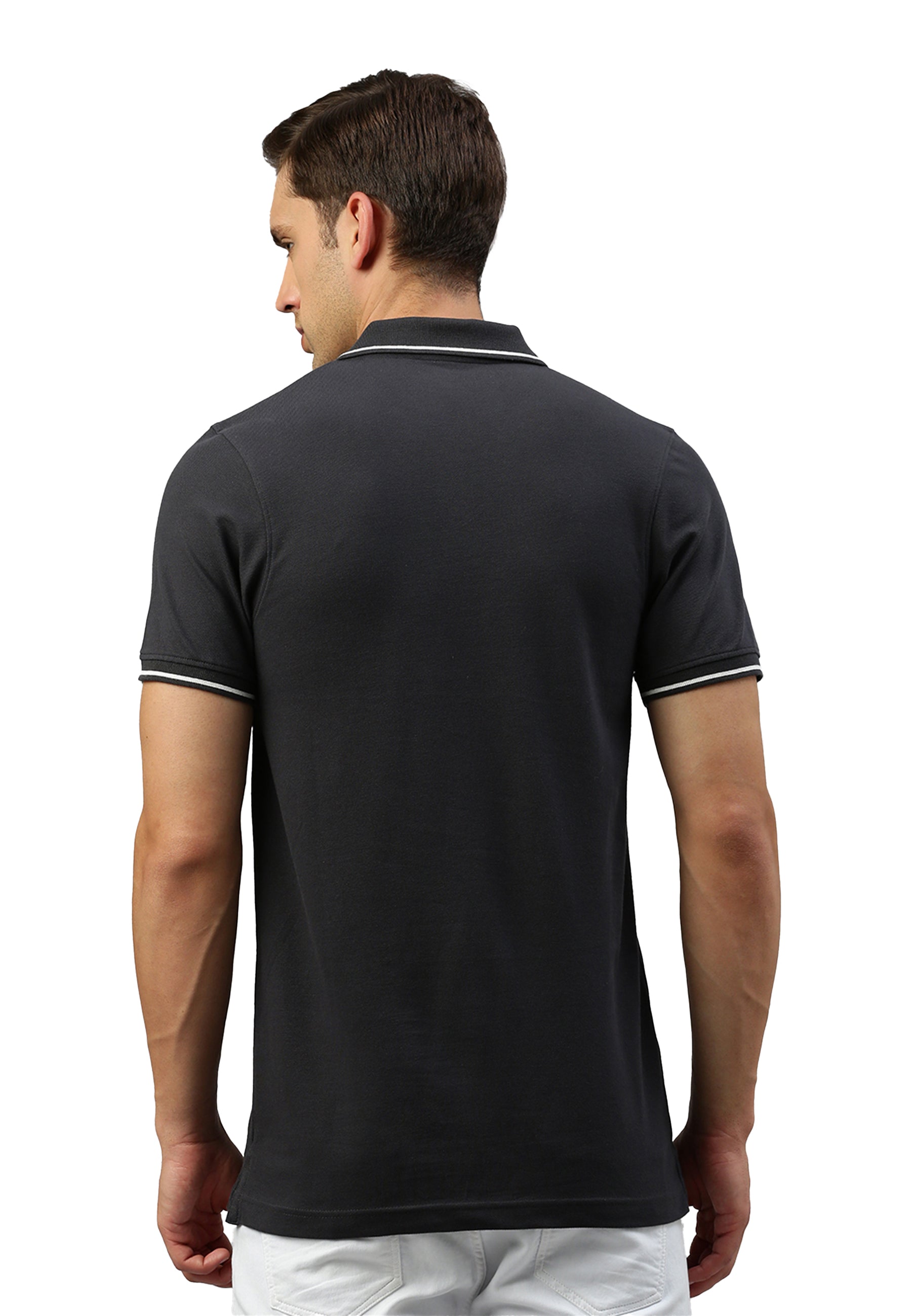 Polo contrasté avec élasthanne Ben
