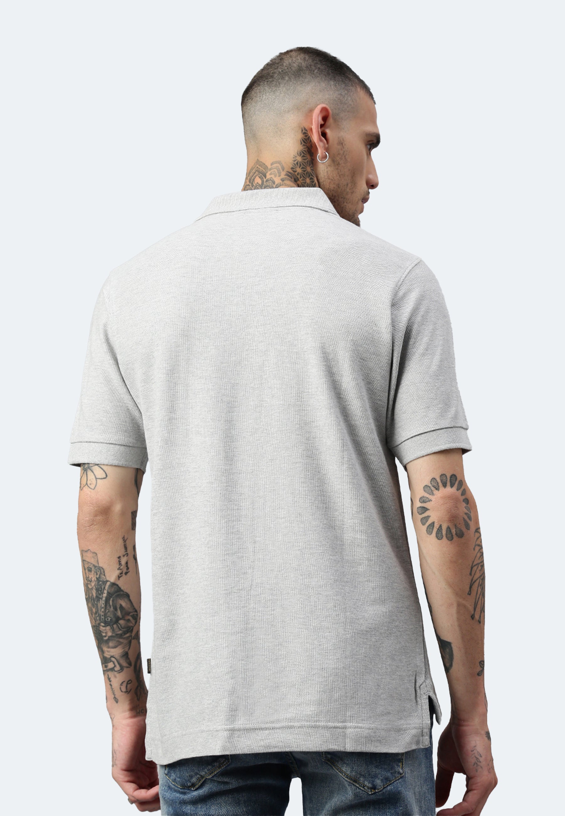 Switcher men's polo john color/42 gris chine