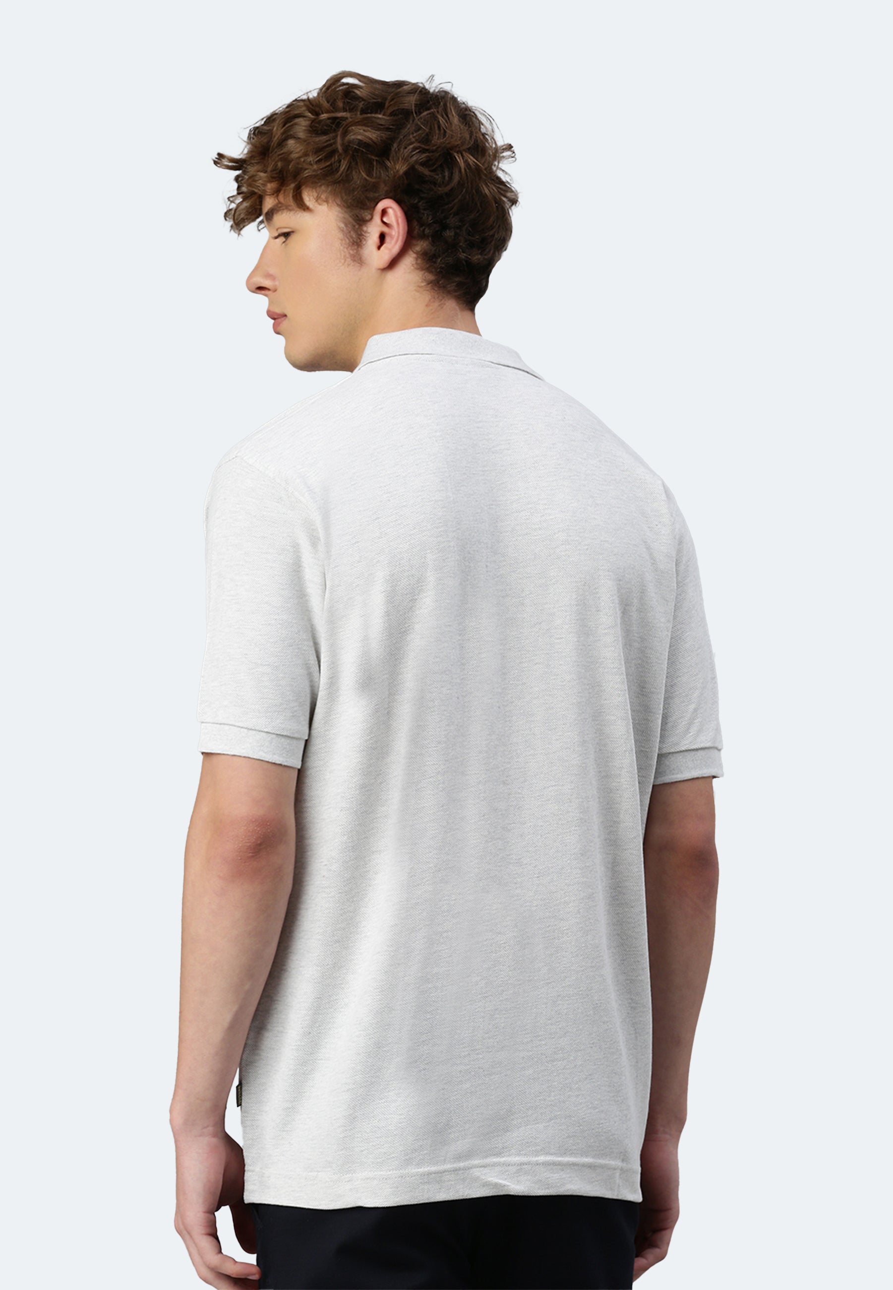 Switcher men's polo samuel color/43 blanc chine