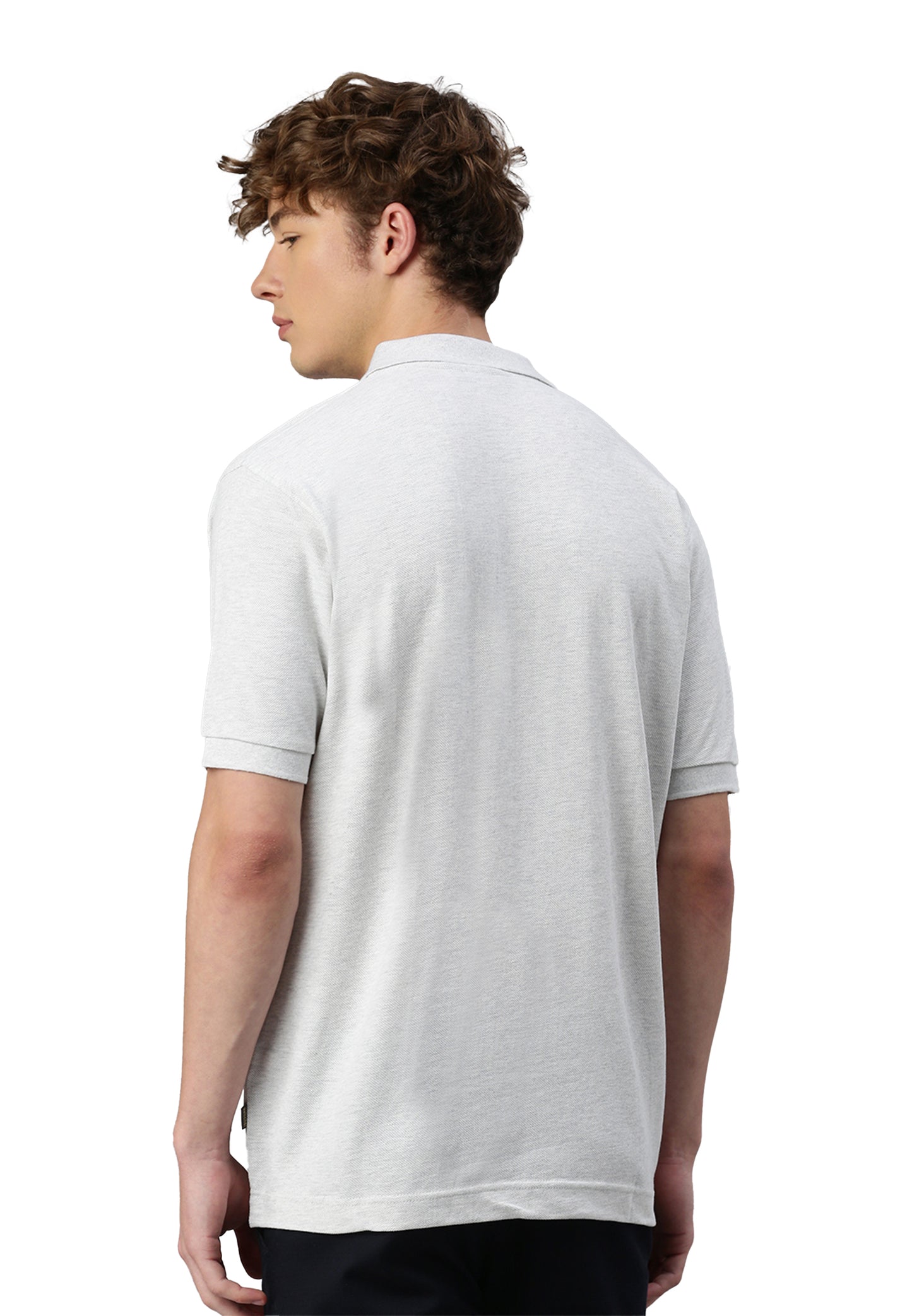Switcher men's polo samuel color/43 blanc chine