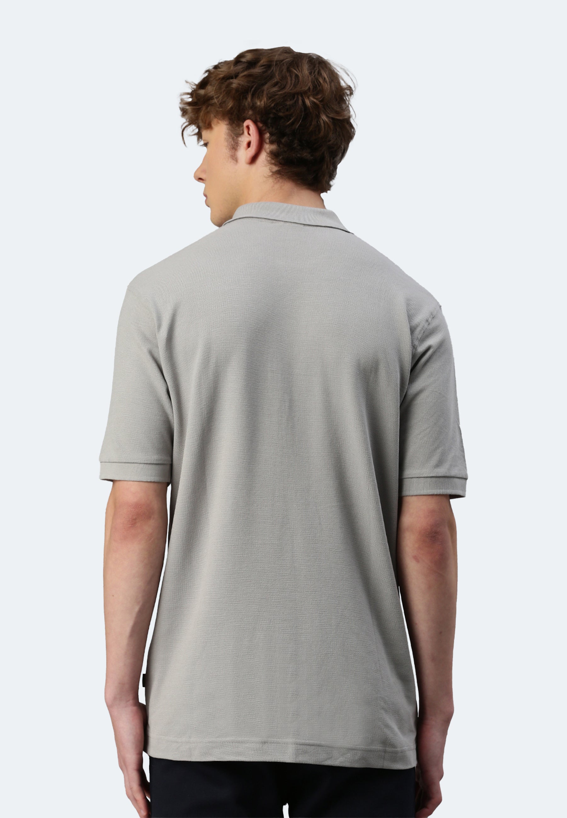 Switcher men's polo samuel color/402 gris foncé