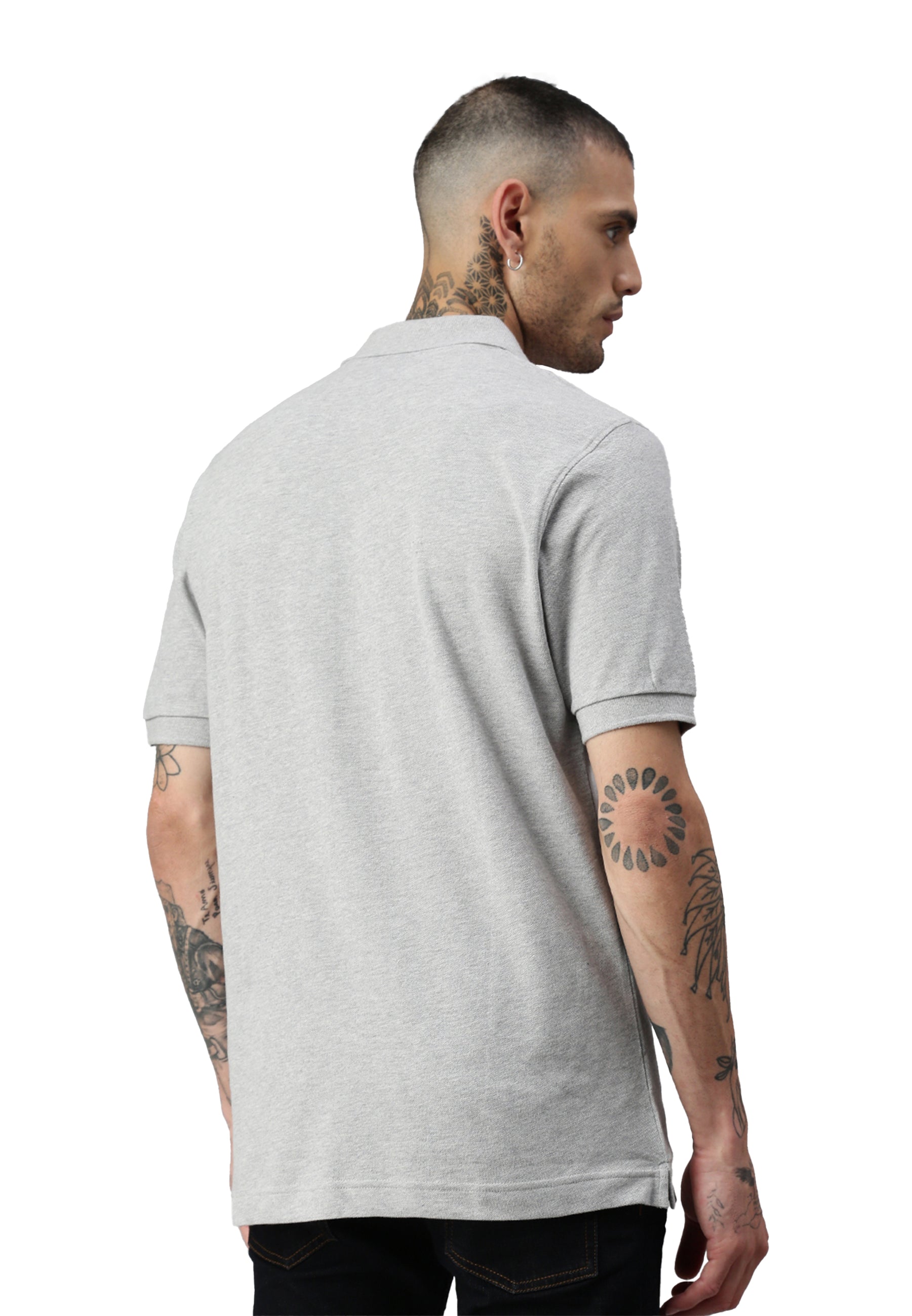Switcher pocket polo whale color/gris chine