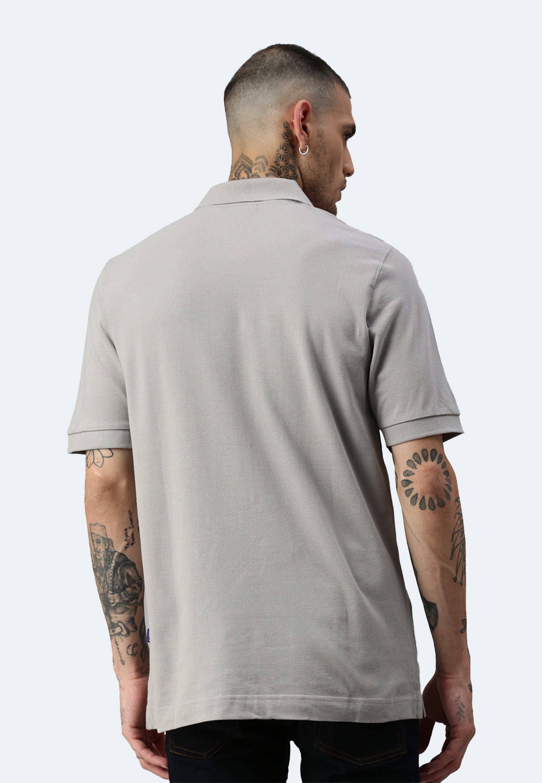 Switcher pocket polo whale color/gris fonce