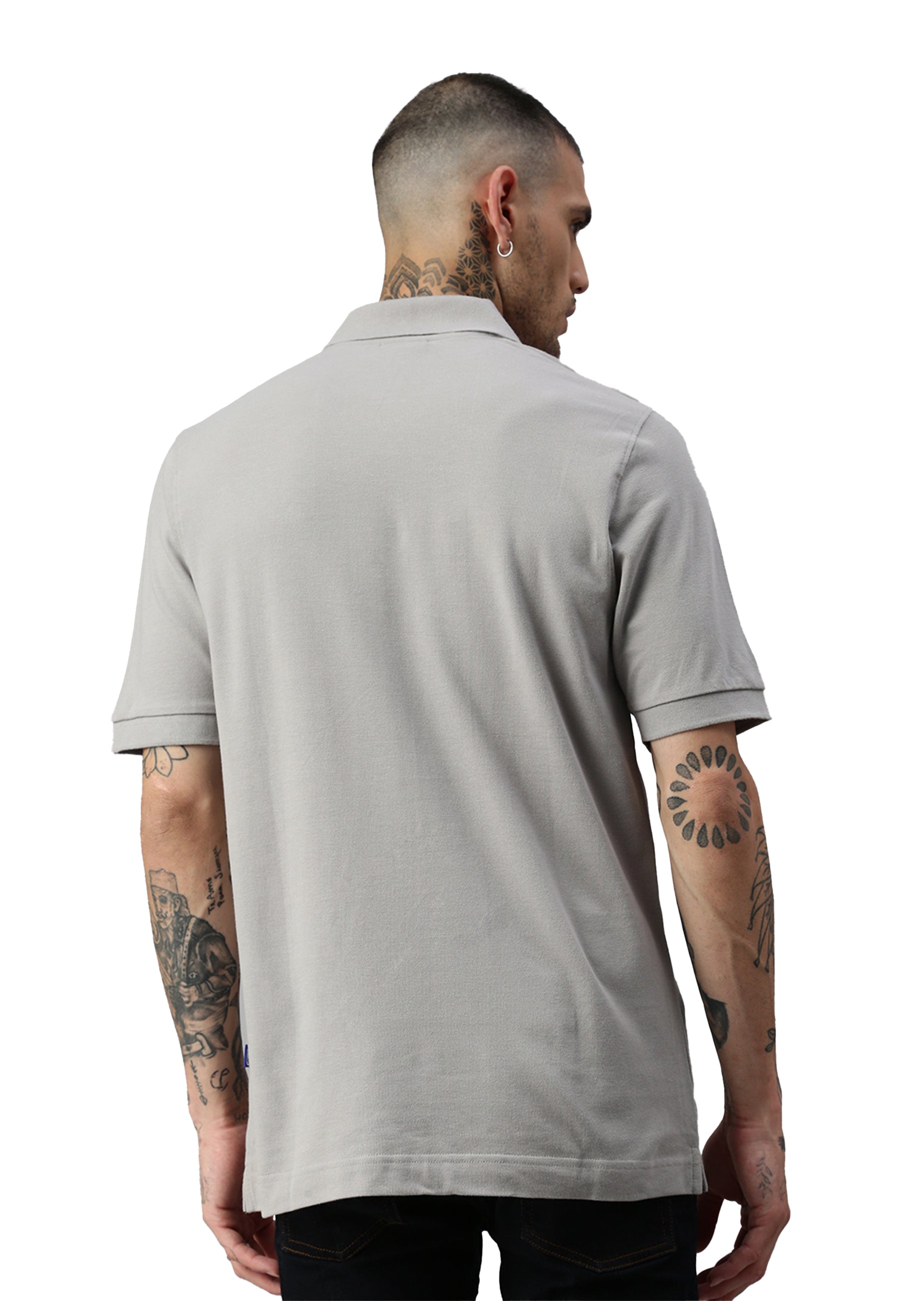 Switcher pocket polo whale color/gris fonce