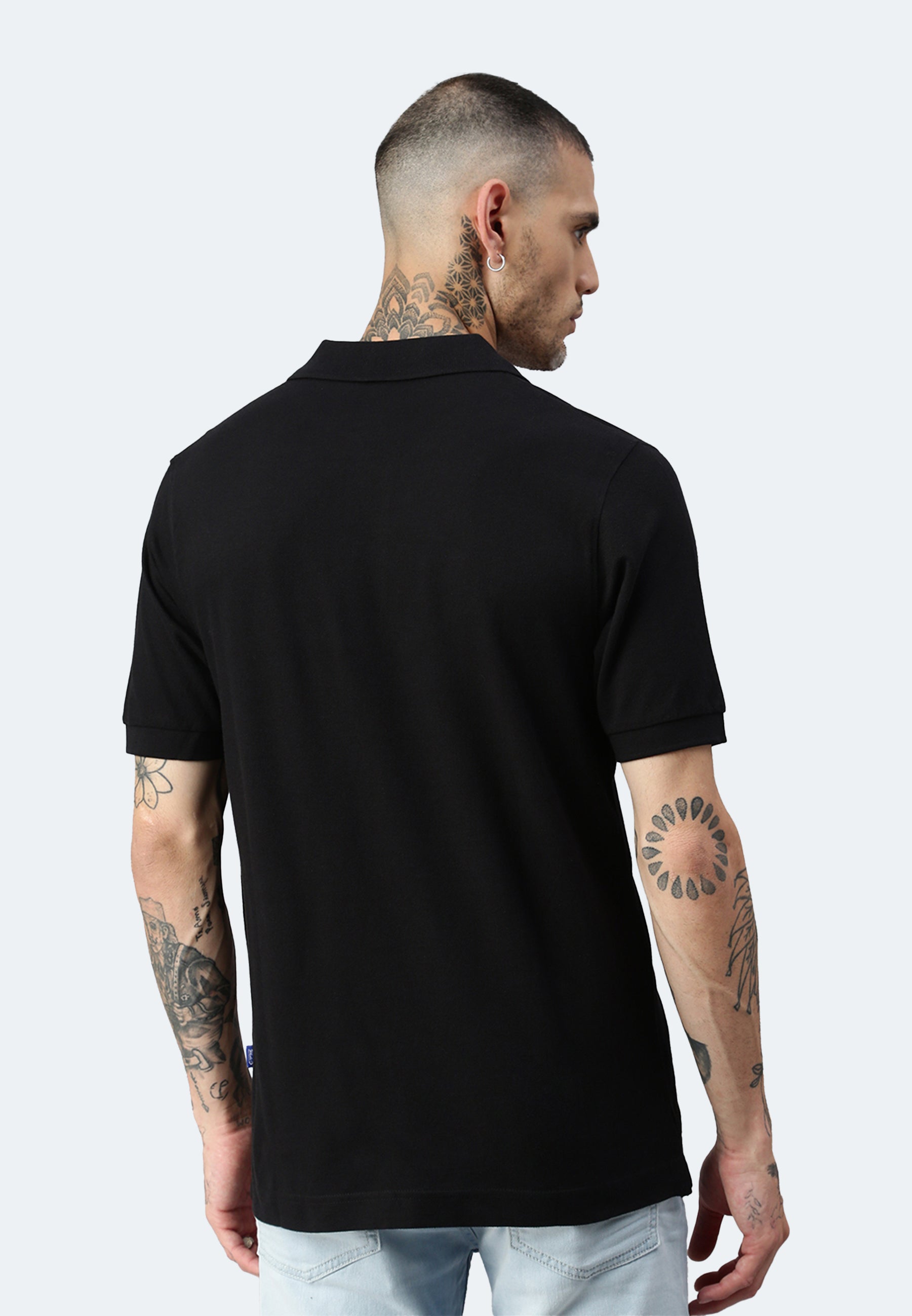 Switcher pocket polo whale color/noir