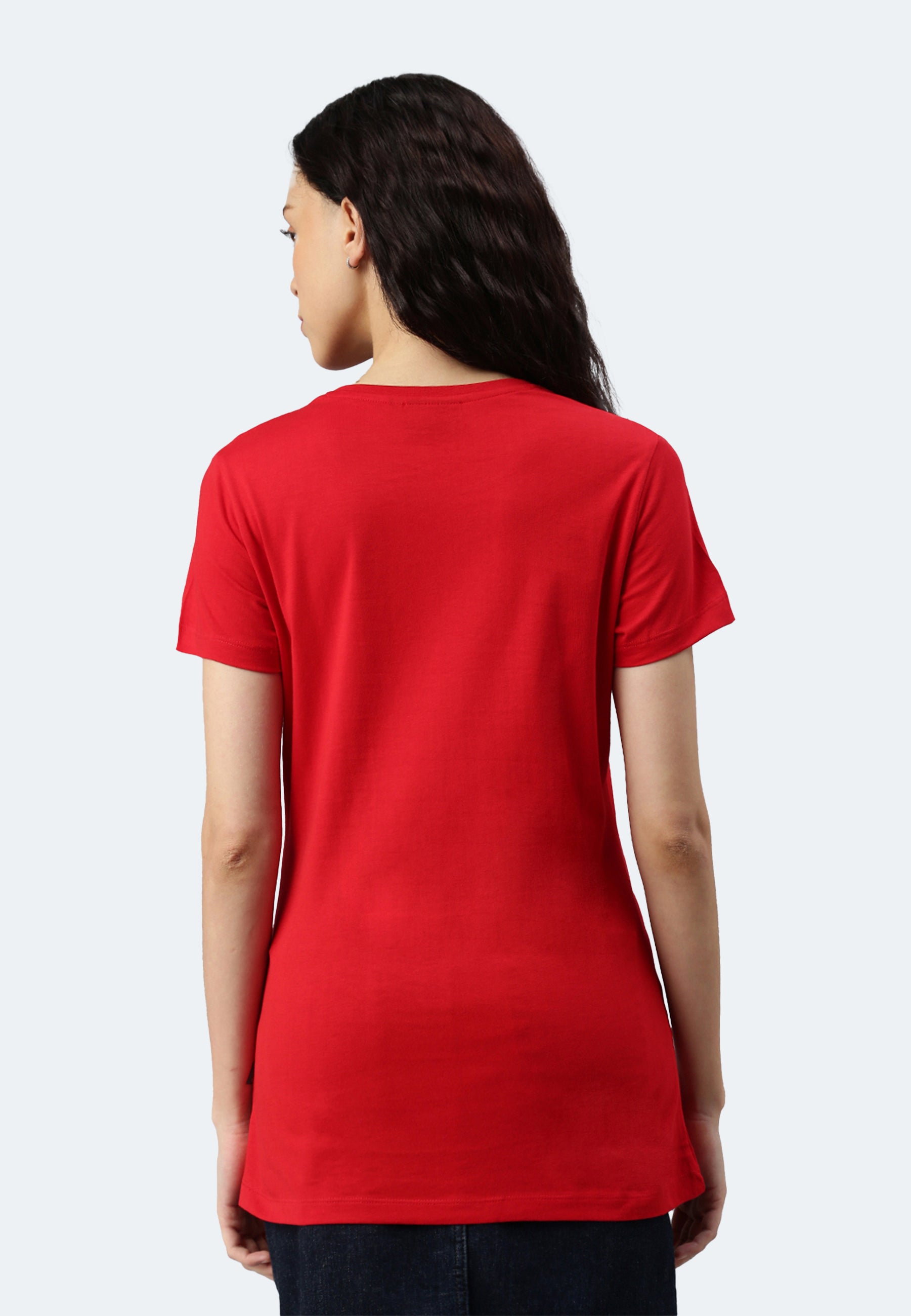 T-shirt Switcher lady gaia color/10 rouge