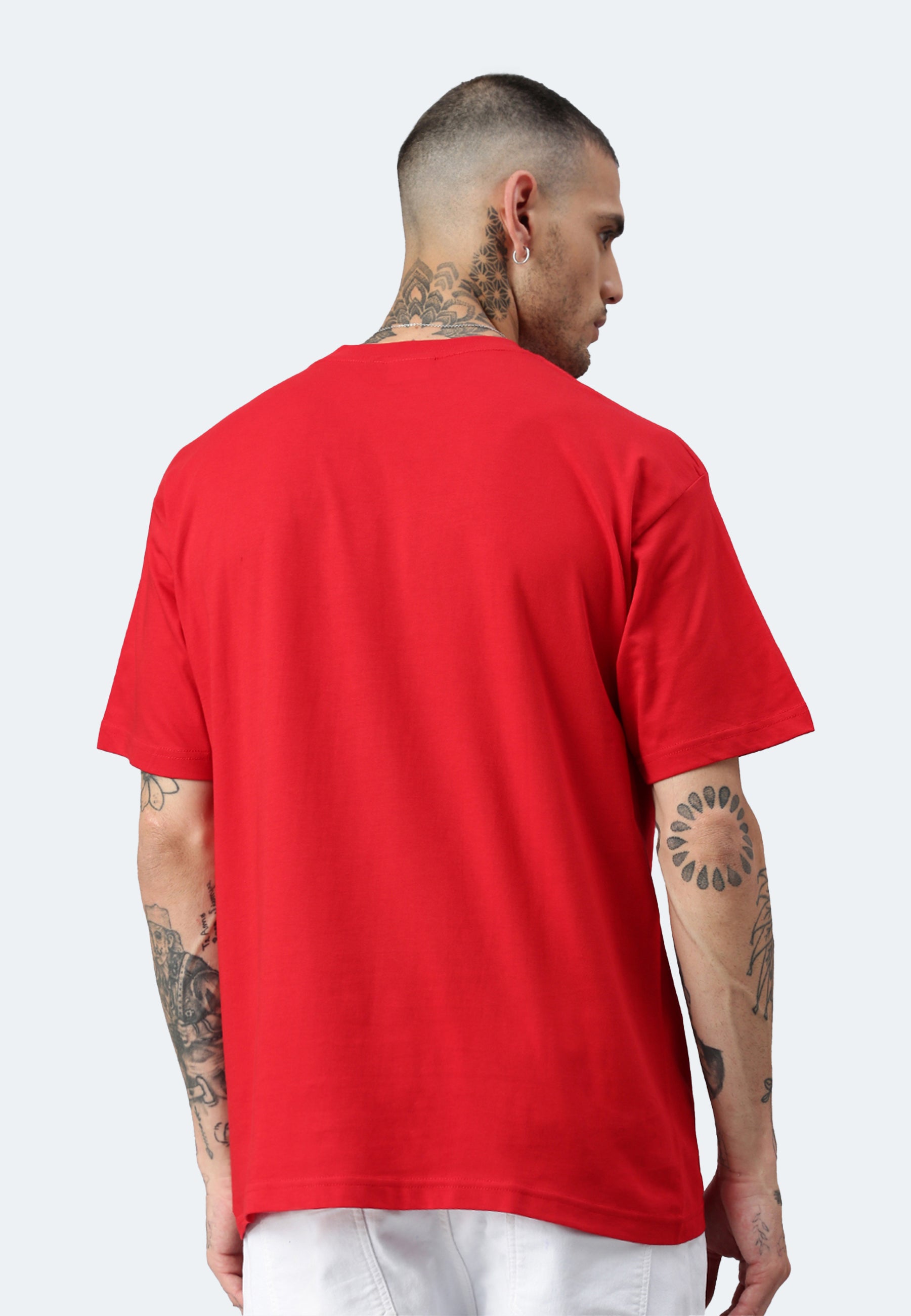 Chemise Switcher couleur baleine/rouge