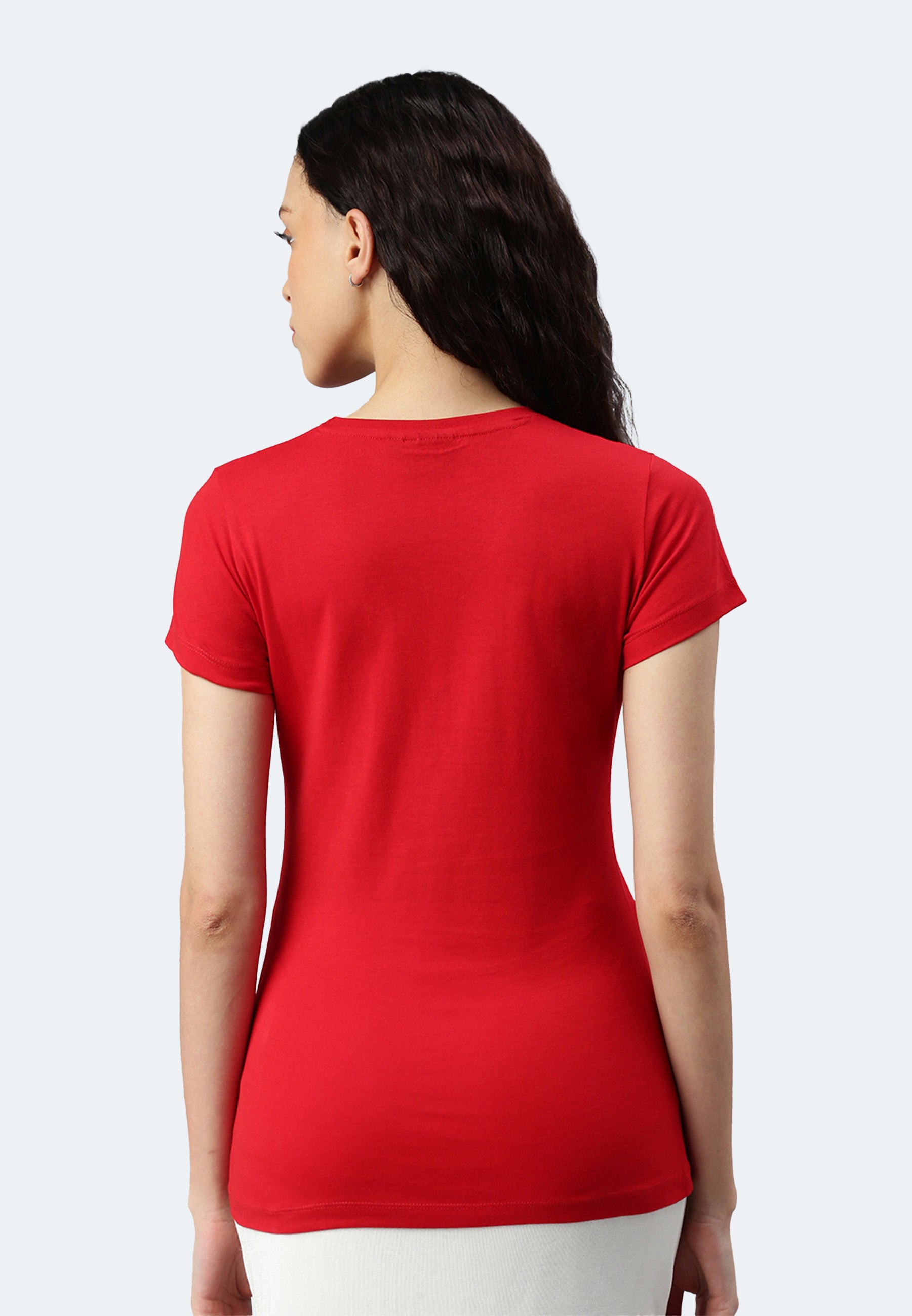 T-shirt Switcher Lady couleur baleine/rouge