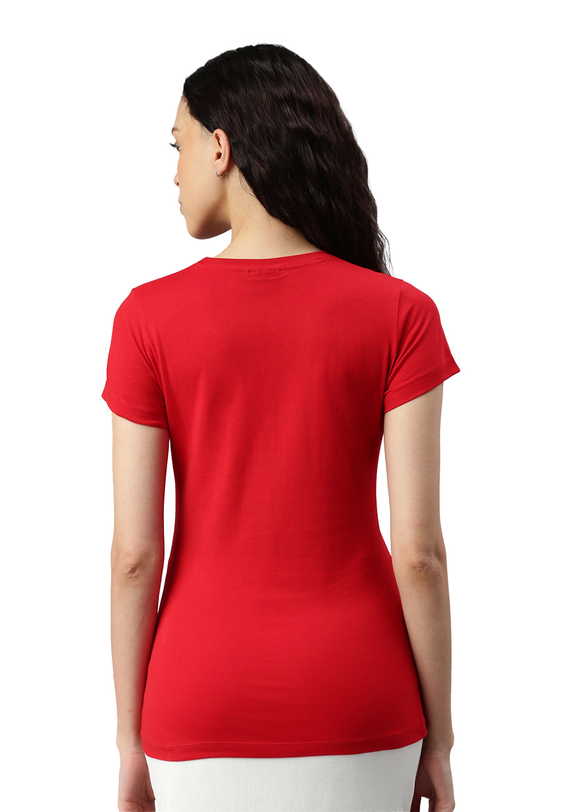 T-shirt Switcher Lady couleur baleine/rouge
