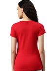 T-shirt Switcher Lady couleur baleine/rouge