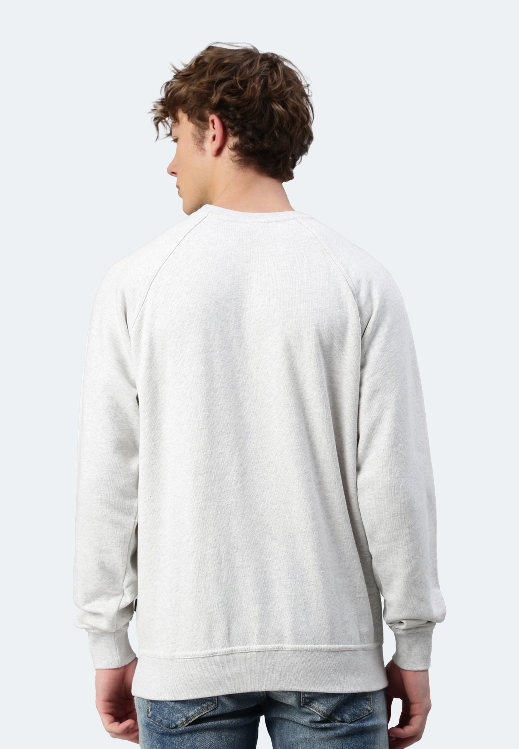 Sweat-shirt Switcher couleur london/blanc chine
