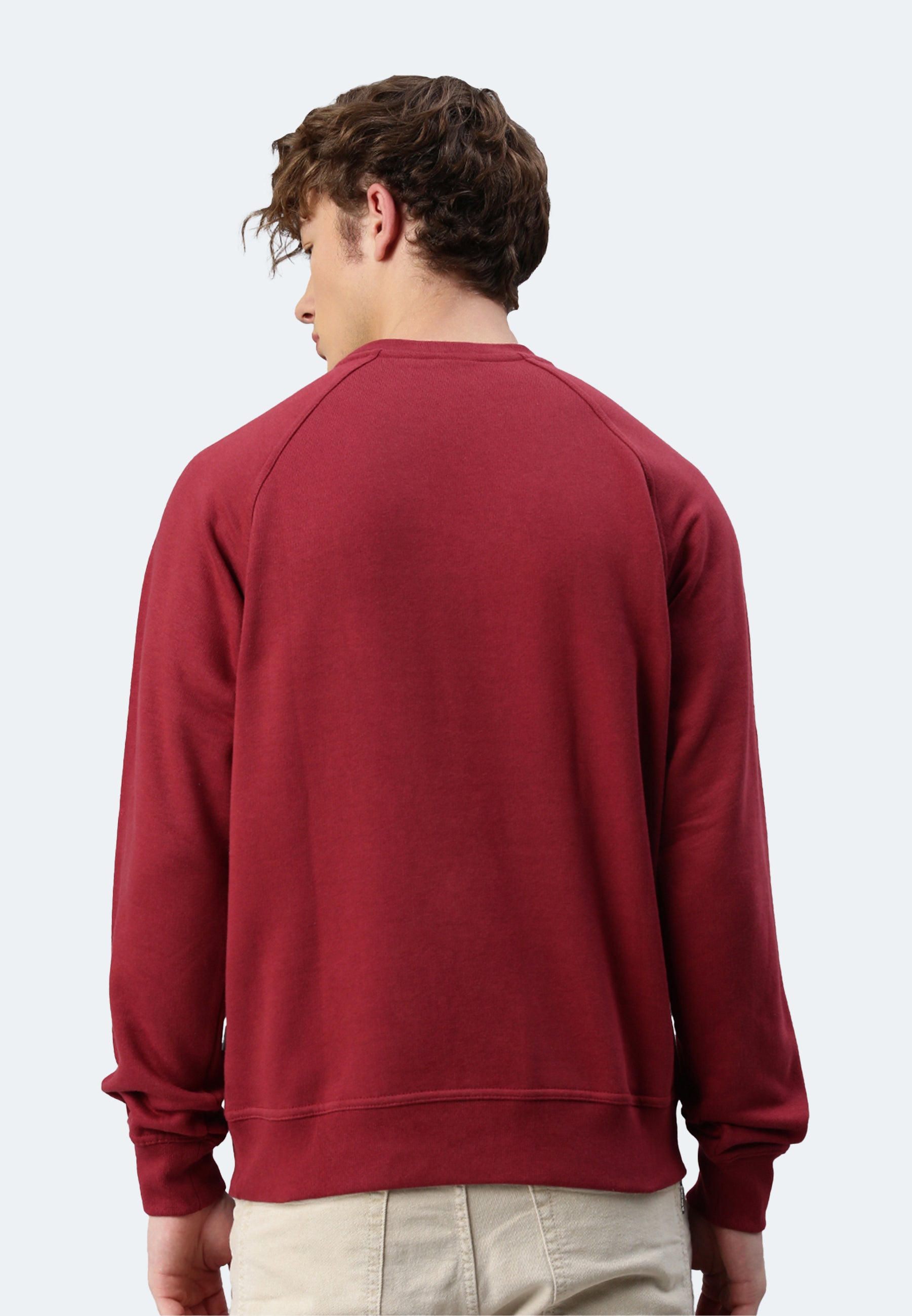 Sweat-shirt Switcher couleur london/bordeaux