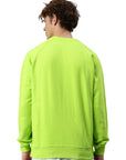 Sweat-shirt Switcher couleur london/limette