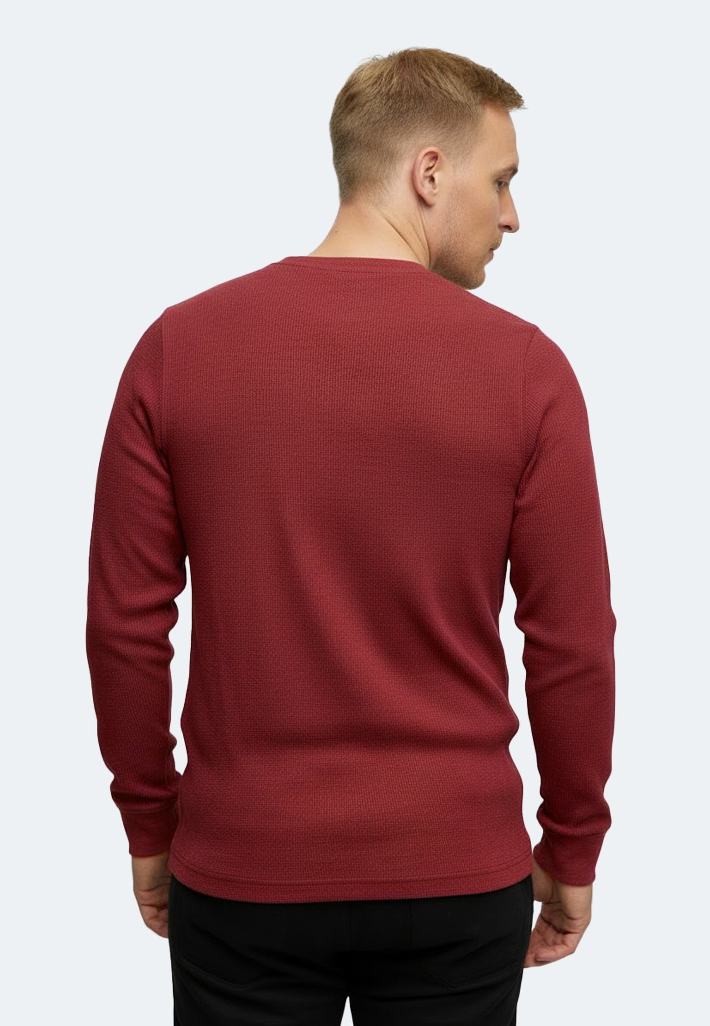 Switcher sweatshirt homme manuel color/158 bourgogne