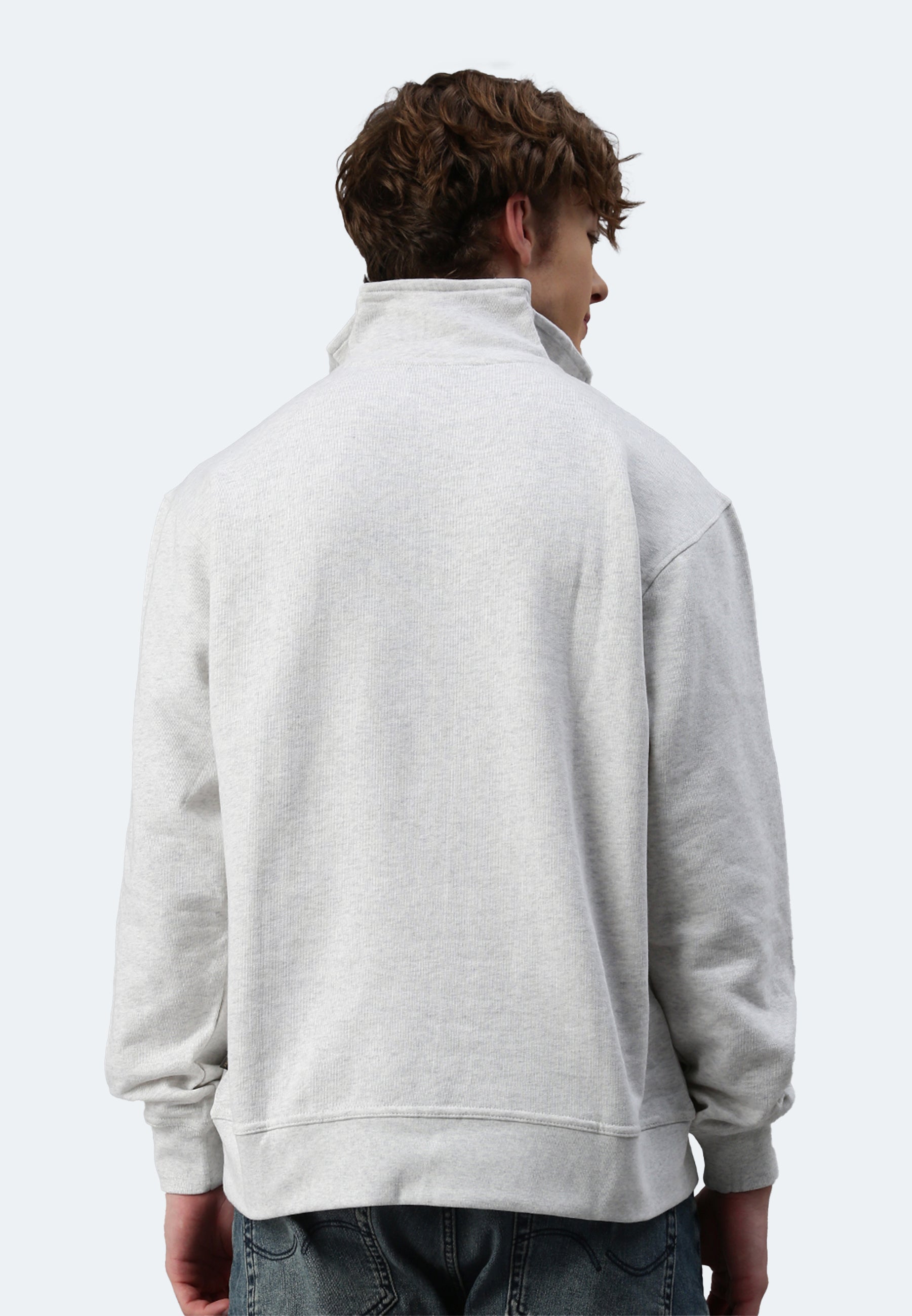 Sweat-shirt Switcher homme couleur oslo/blanc chine