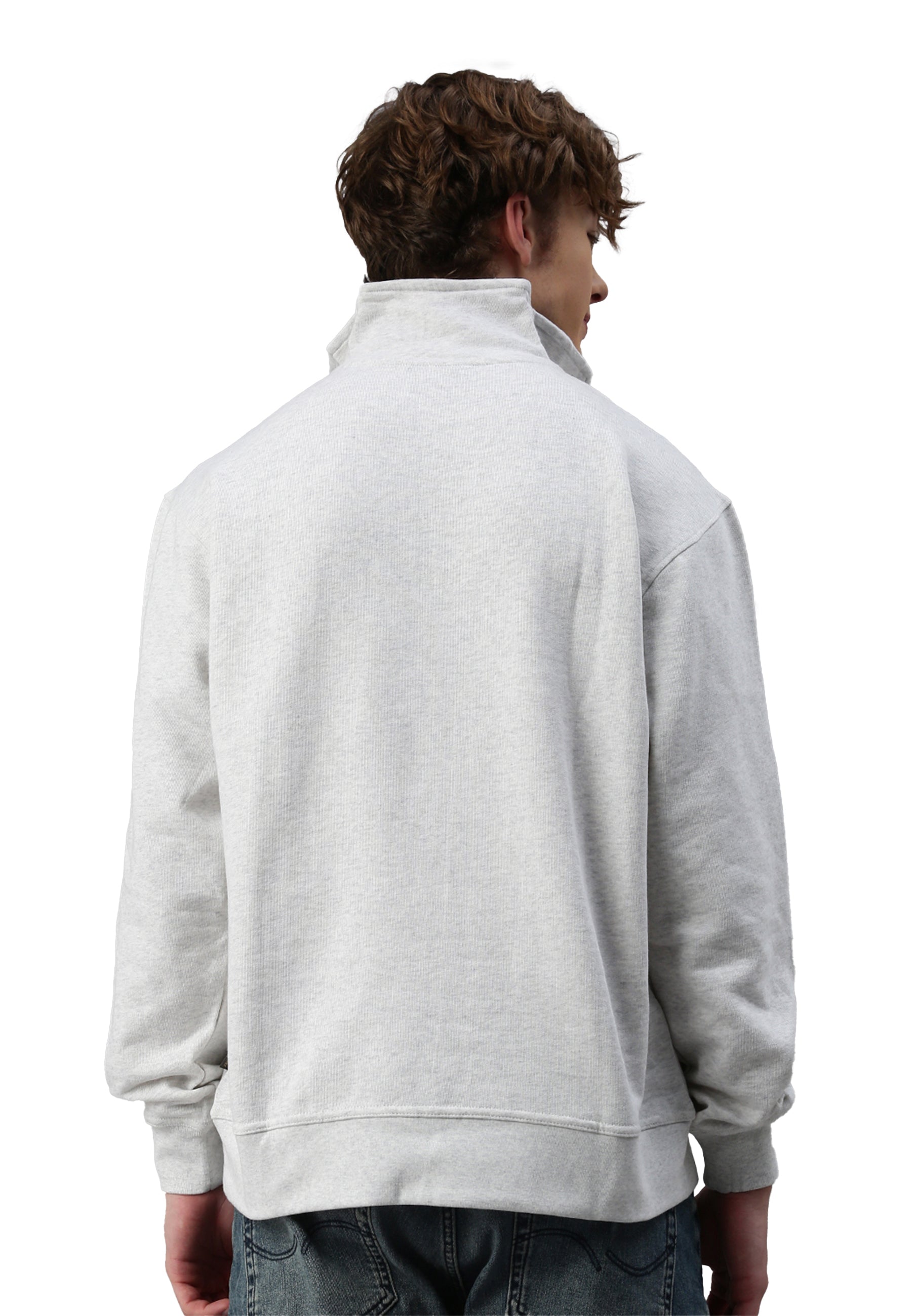 Sweat-shirt Switcher homme couleur oslo/blanc chine