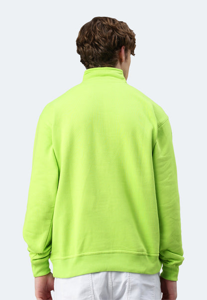 Sweat-shirt Switcher homme oslo color/364 citron vert