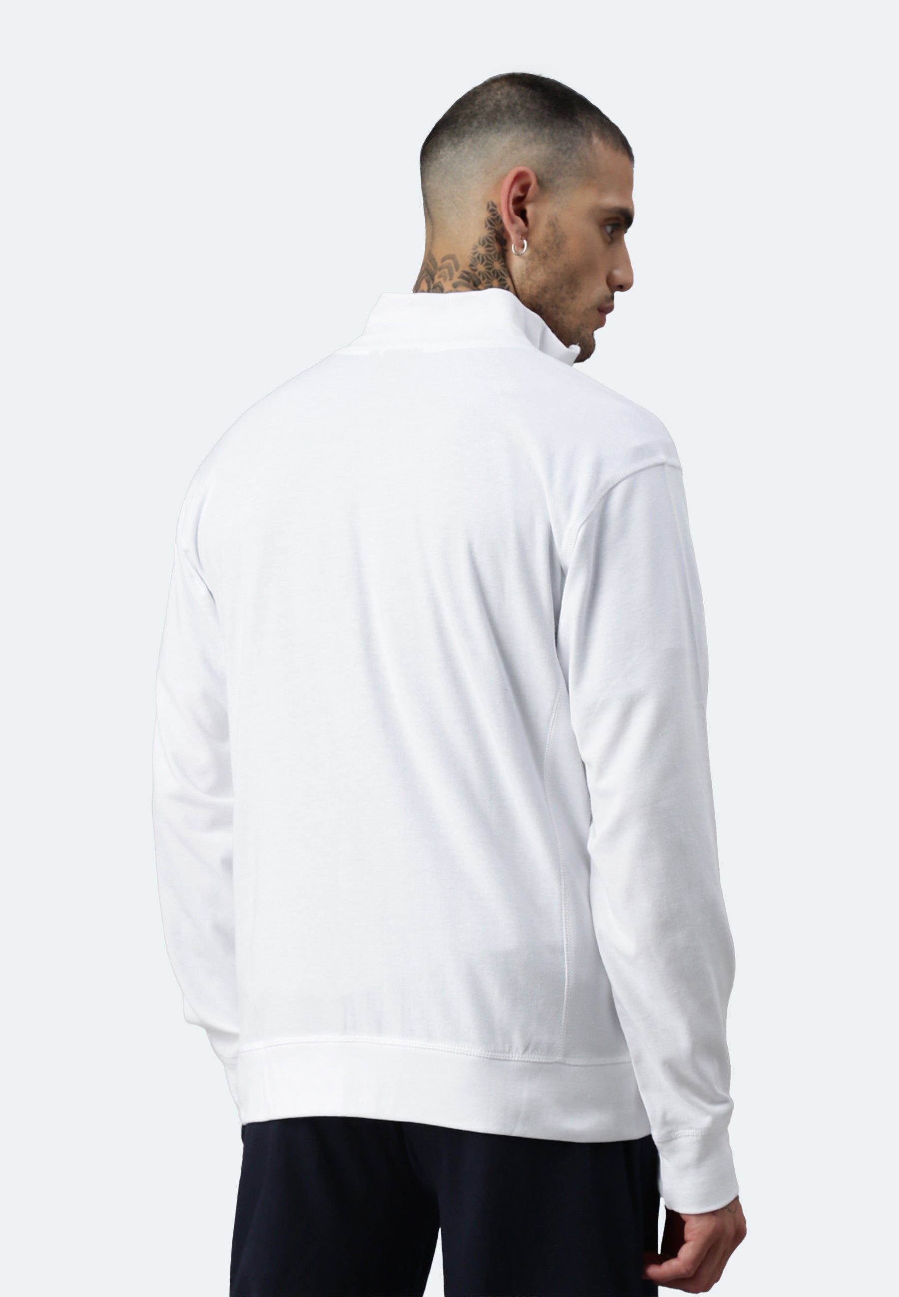 Veste zip Switcher hommes dallas couleur/blanc