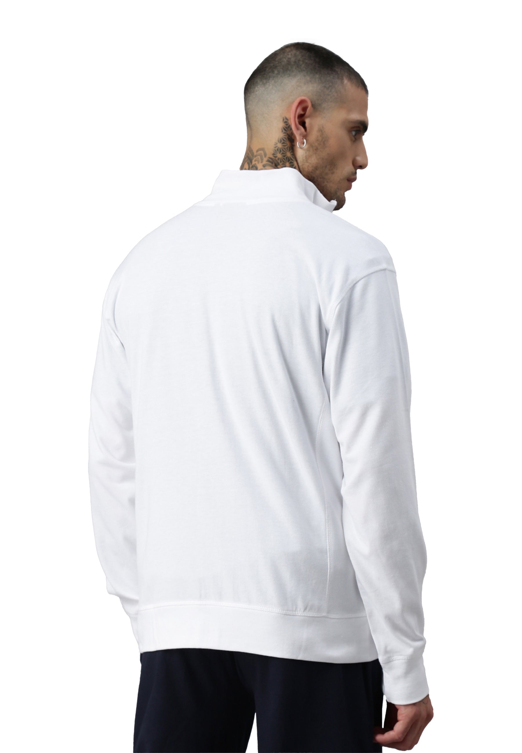 Veste zip Switcher hommes dallas couleur/blanc