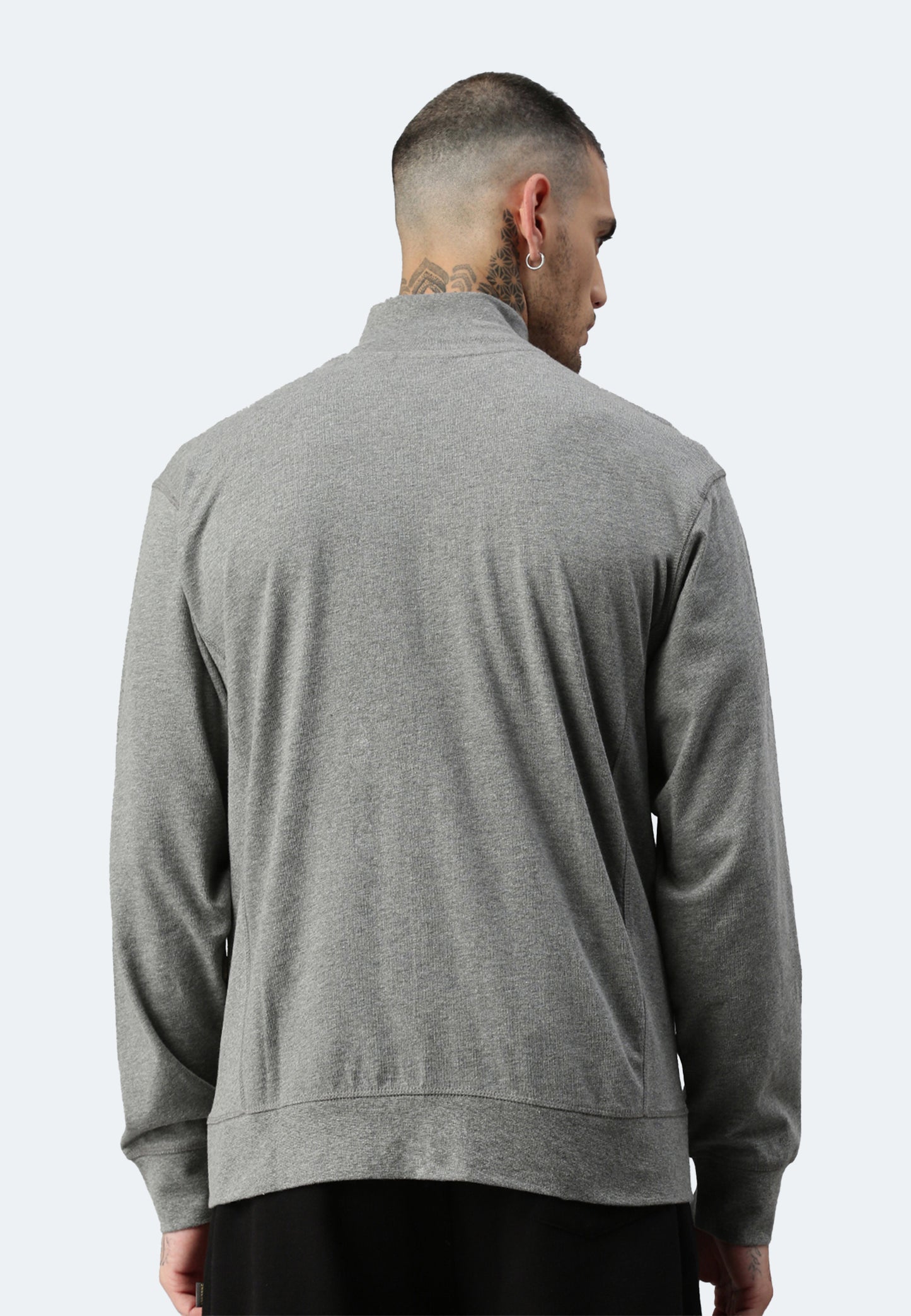 Veste zippée Switcher hommes dallas color/672 ebony chine