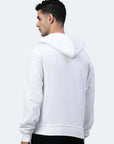 Sweat à capuche zippé Switcher hommes miami color/blanc