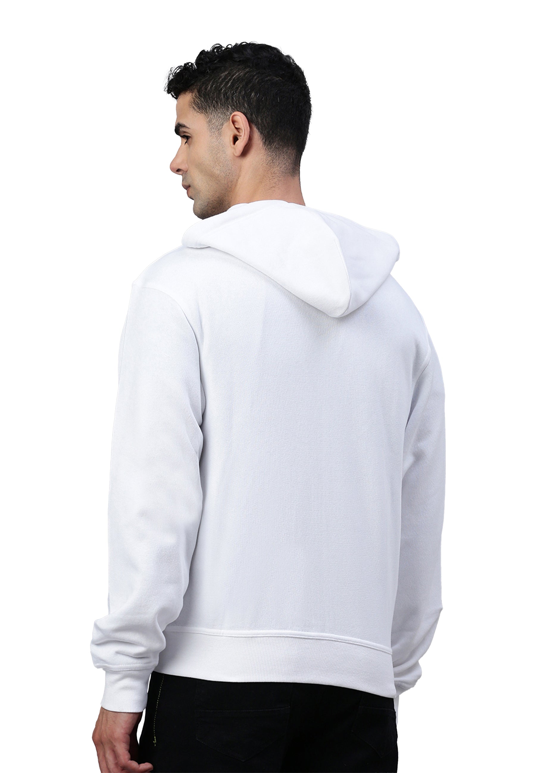 Sweat à capuche zippé Switcher hommes miami color/blanc
