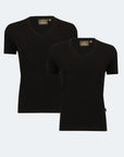 Lot de 2 t-shirts stretch col V Giorgia