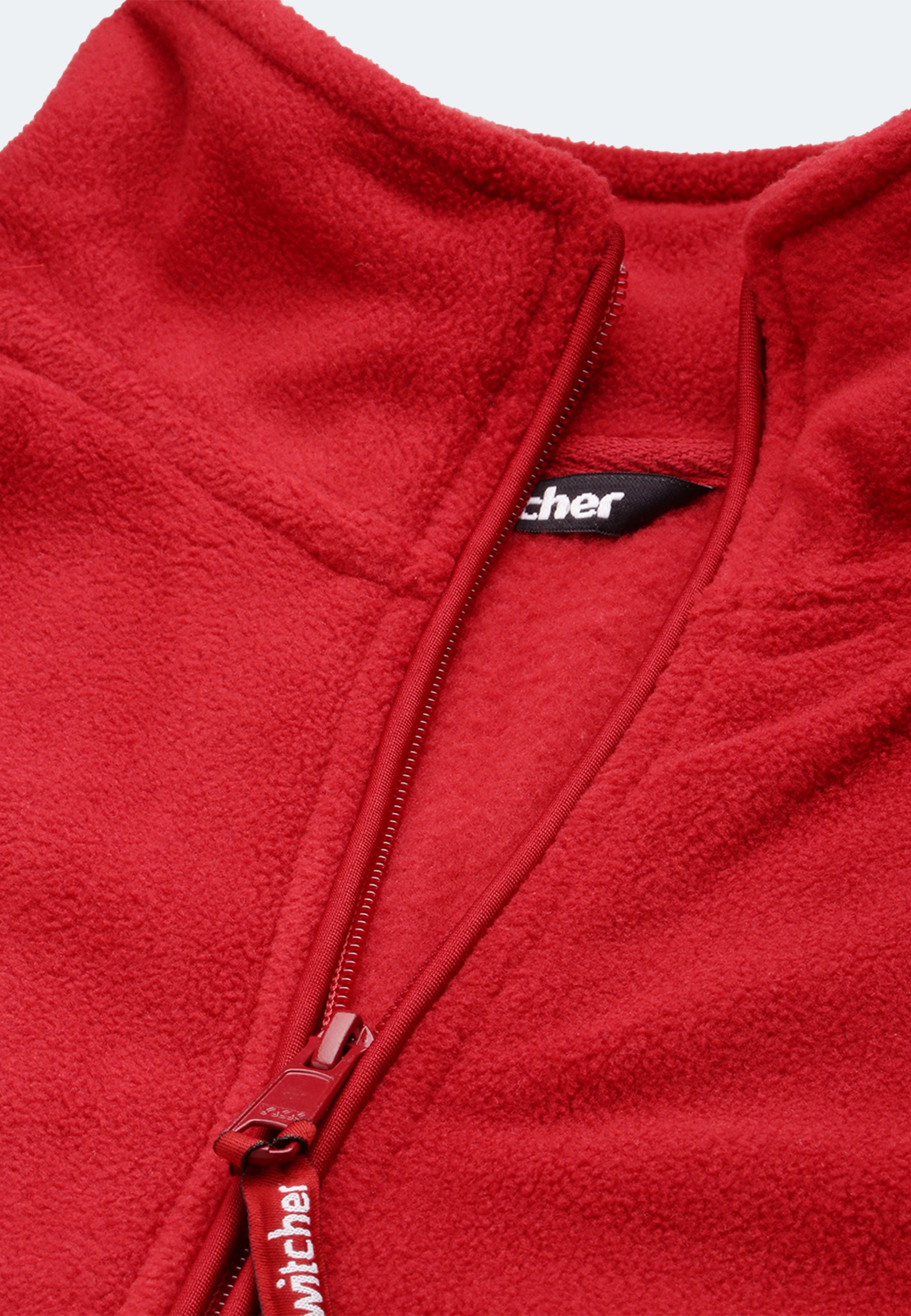 Switcher polaire cortina color/10 rouge