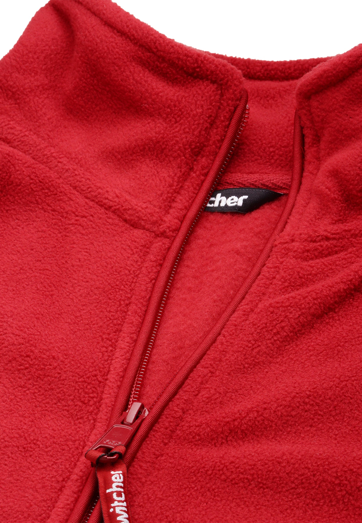 Switcher polaire cortina color/10 rouge