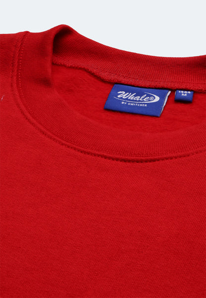 Switcher manches longues baleine couleur/10 rouge