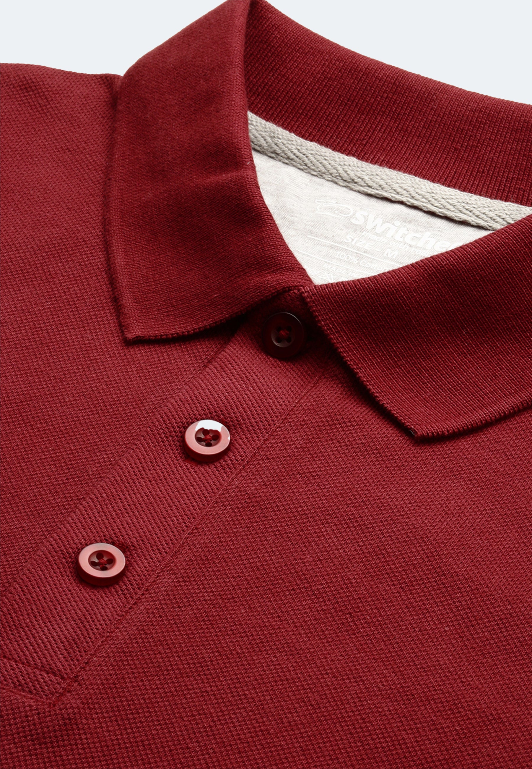 Switcher polo ralph color/burgundy