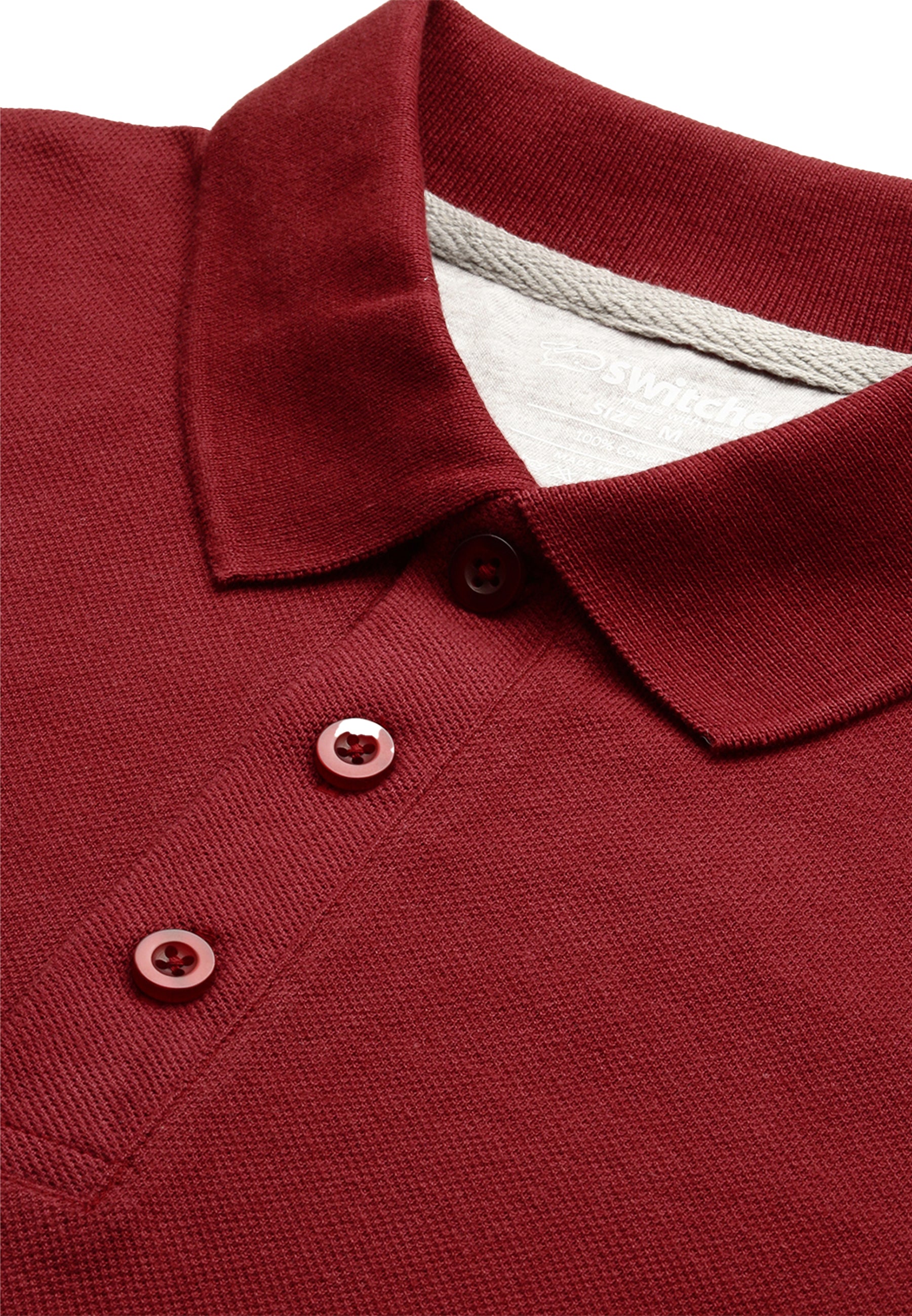Switcher polo ralph color/burgundy
