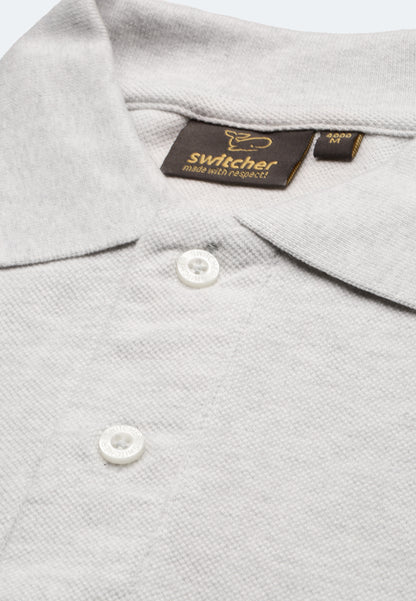 Switcher men's polo samuel color/43 blanc chine