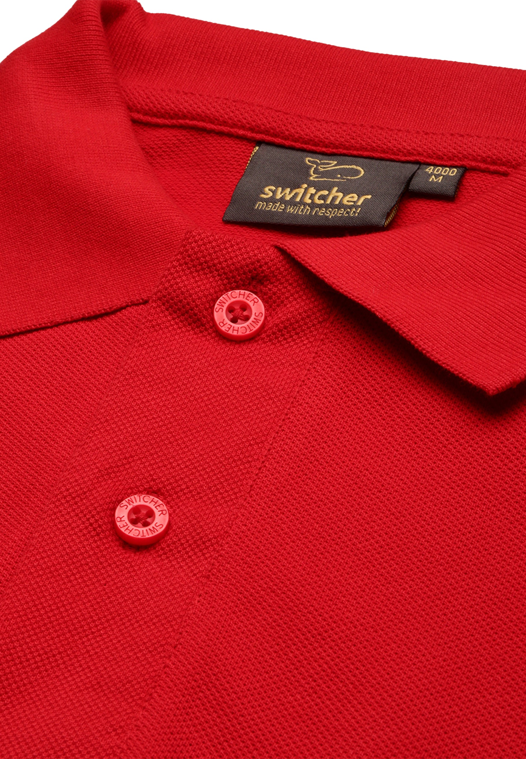 Polo Switcher Samuel pour homme couleur/rouge
