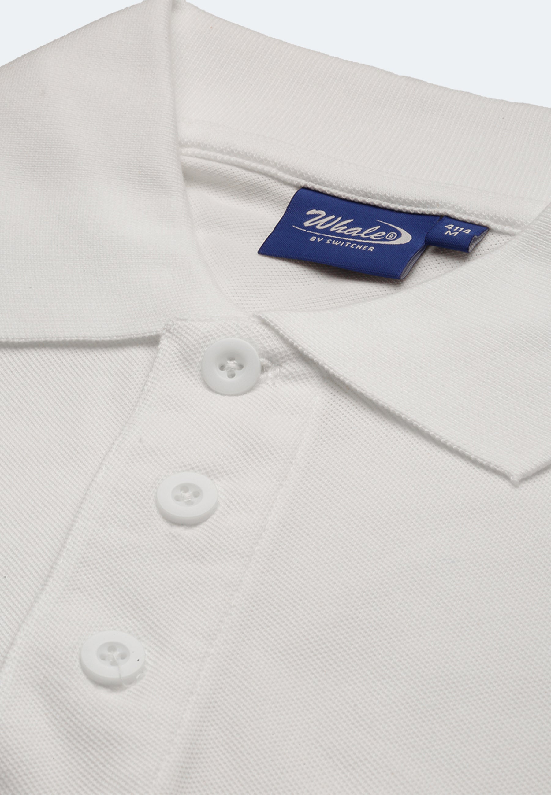 Switcher pocket polo whale color/blanc