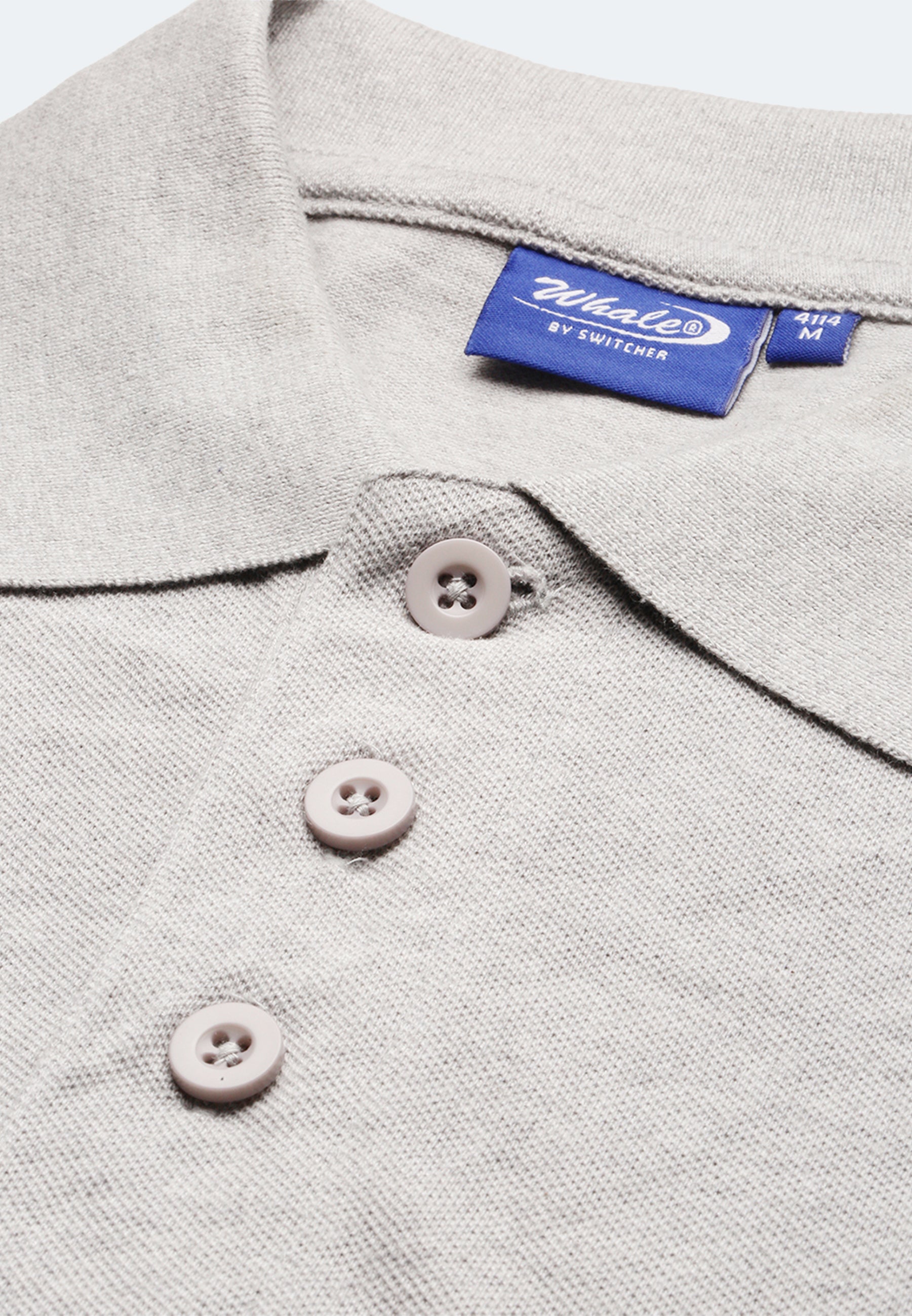 Switcher polo whale color/gris fonce