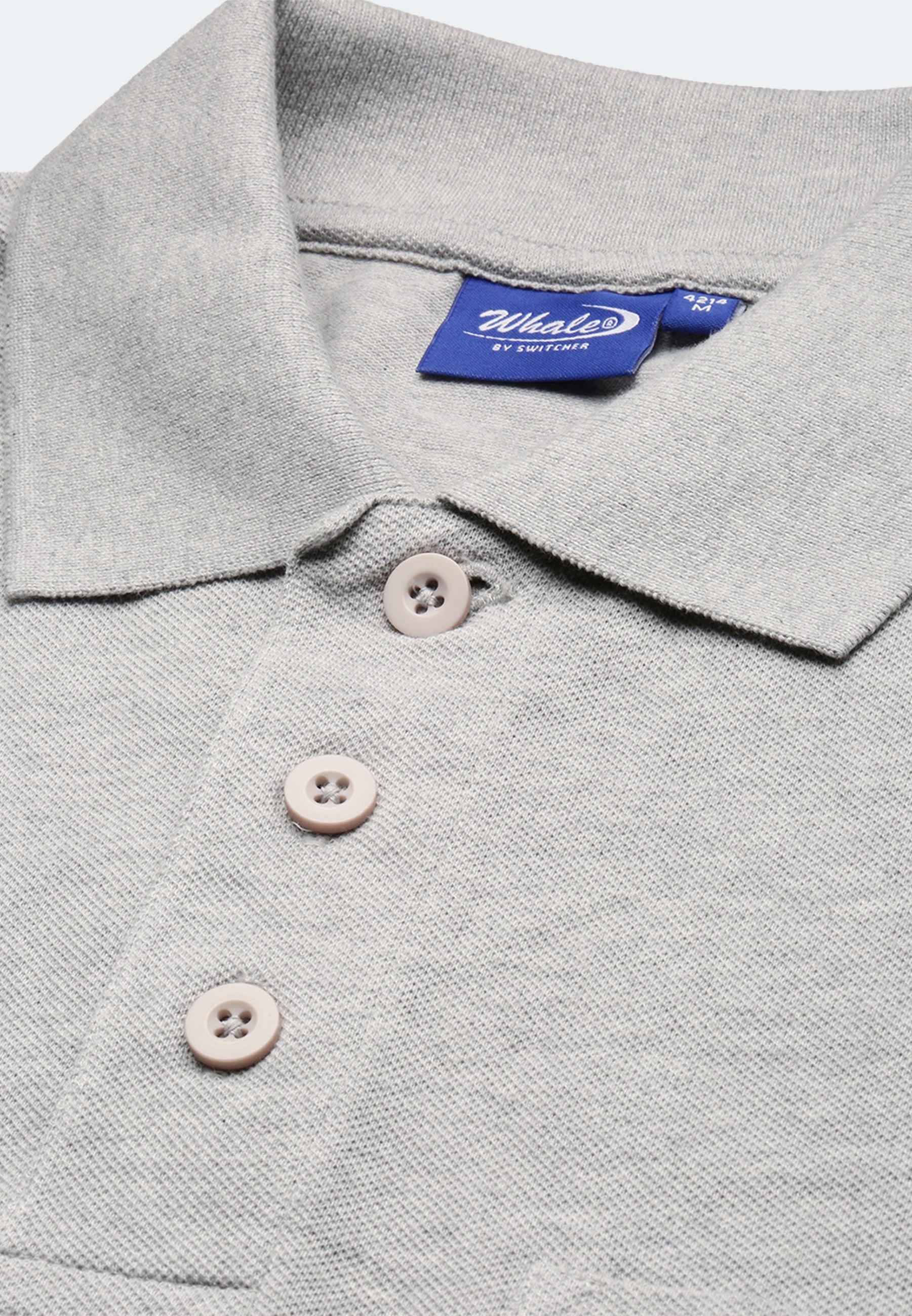 Switcher pocket polo whale color/gris chine