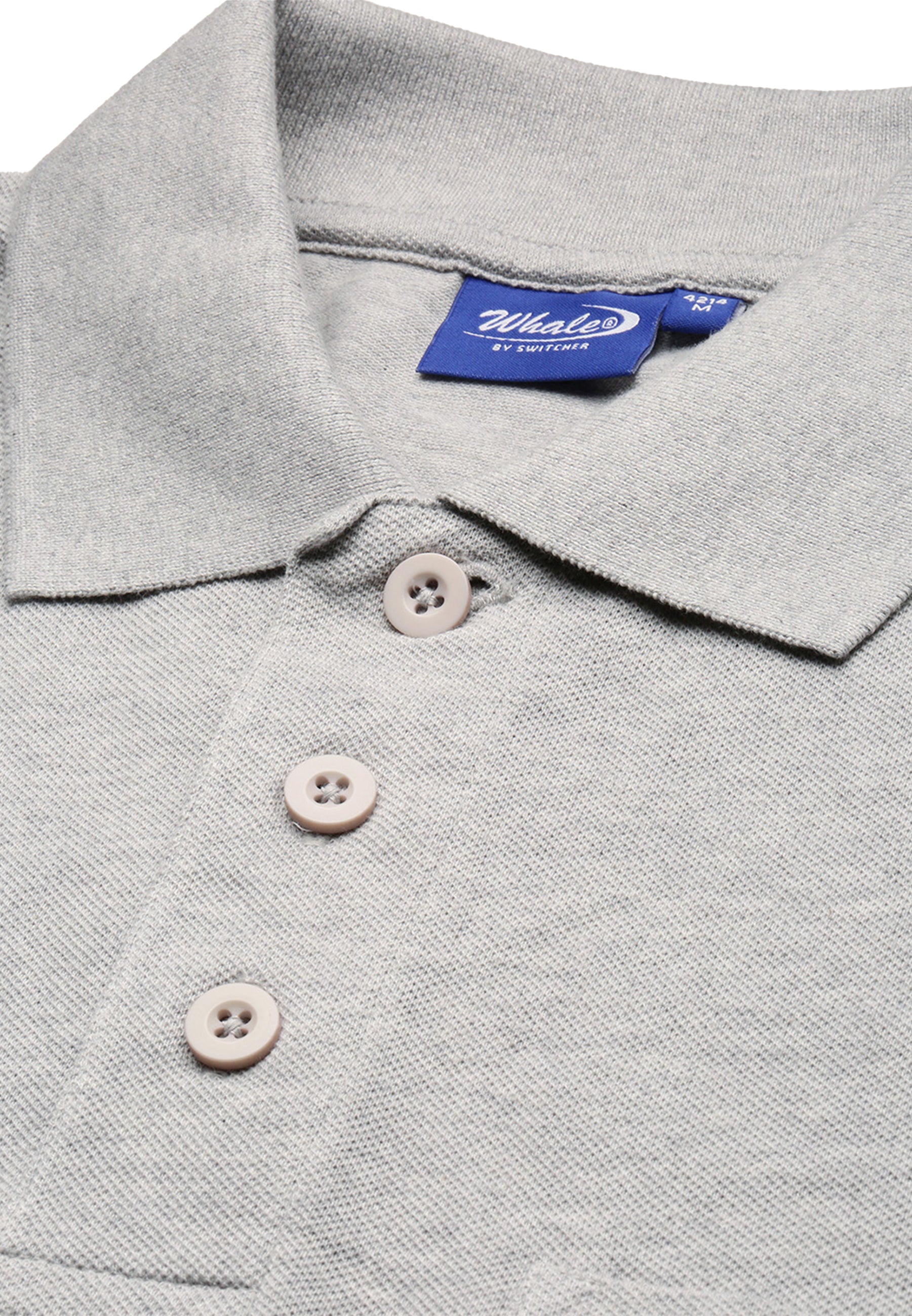 Switcher pocket polo whale color/gris chine