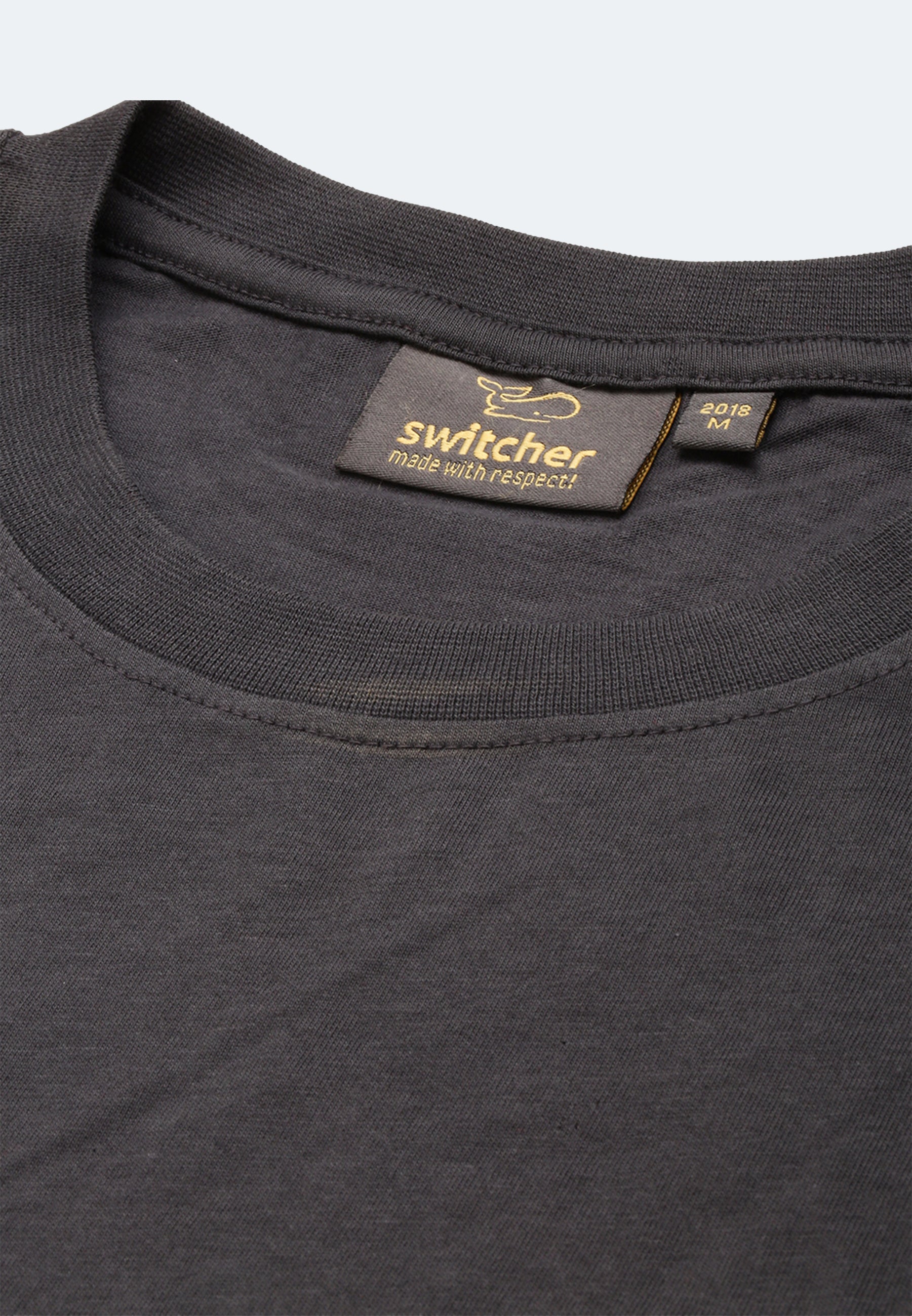 T-shirt unisexe Switcher bob II color/410 arsenic
