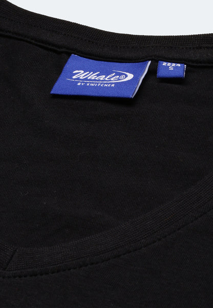T-shirt Switcher Lady whale color/40 noir