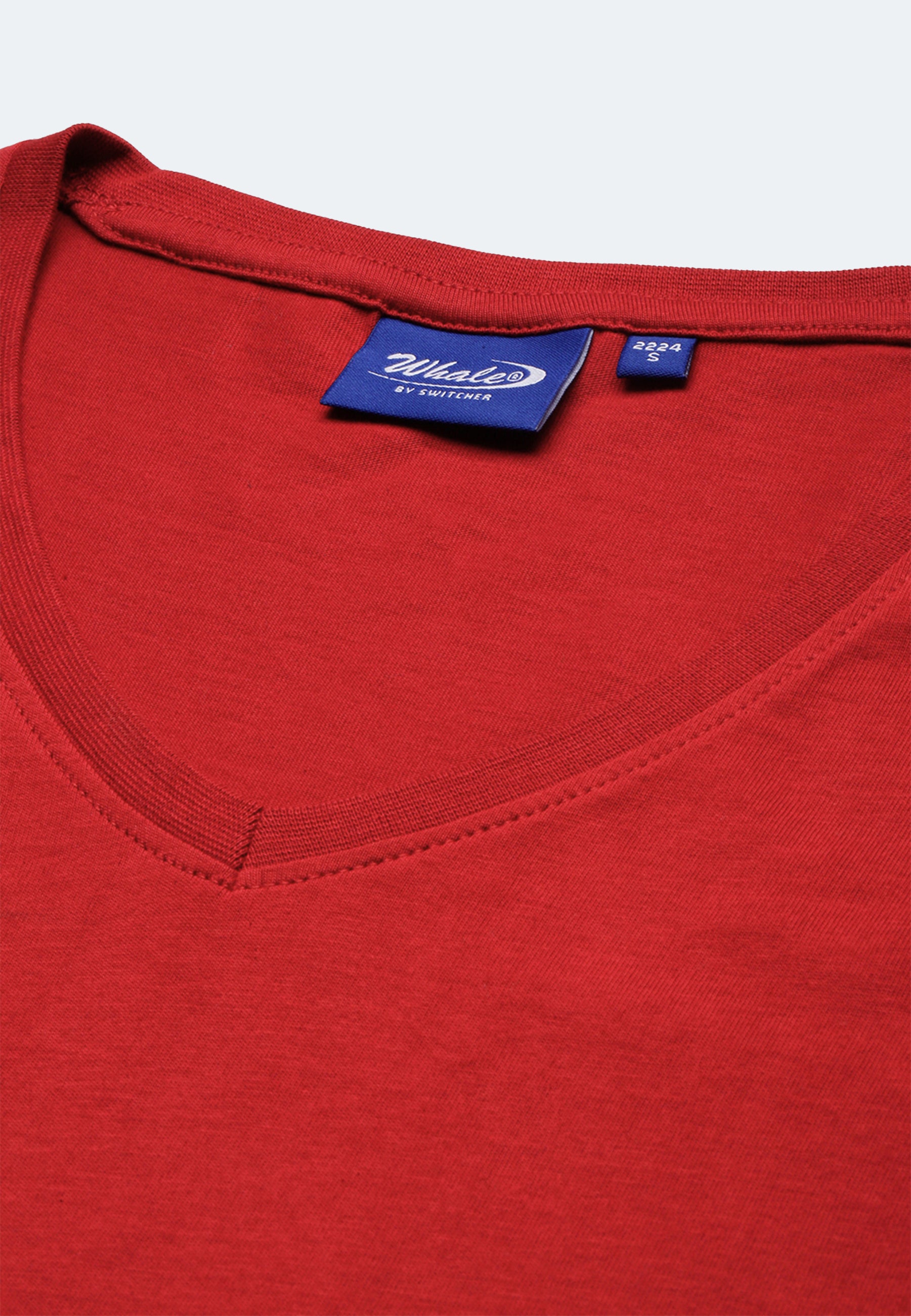 T-shirt Switcher Lady couleur baleine/rouge