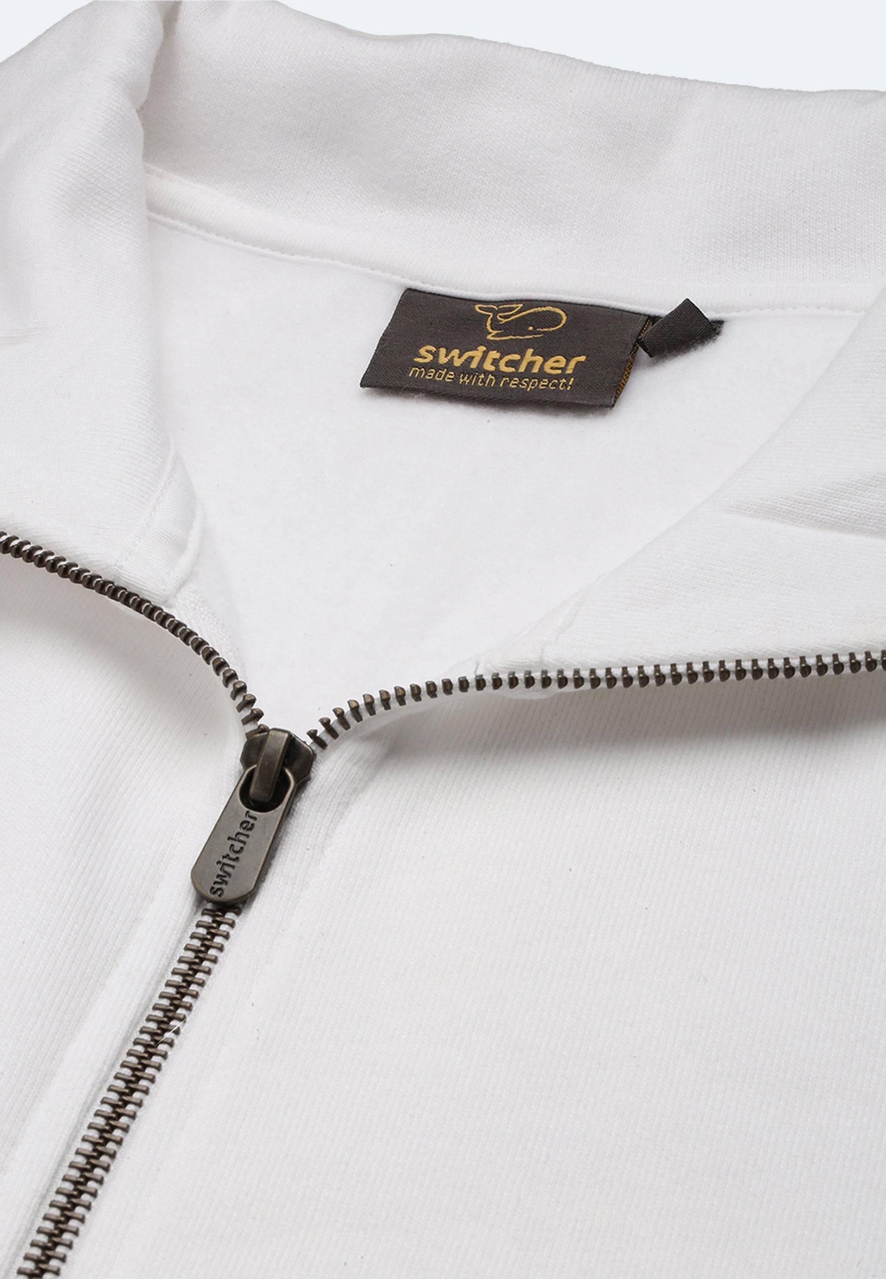 Sweat à capuche zippé Switcher hommes miami color/blanc