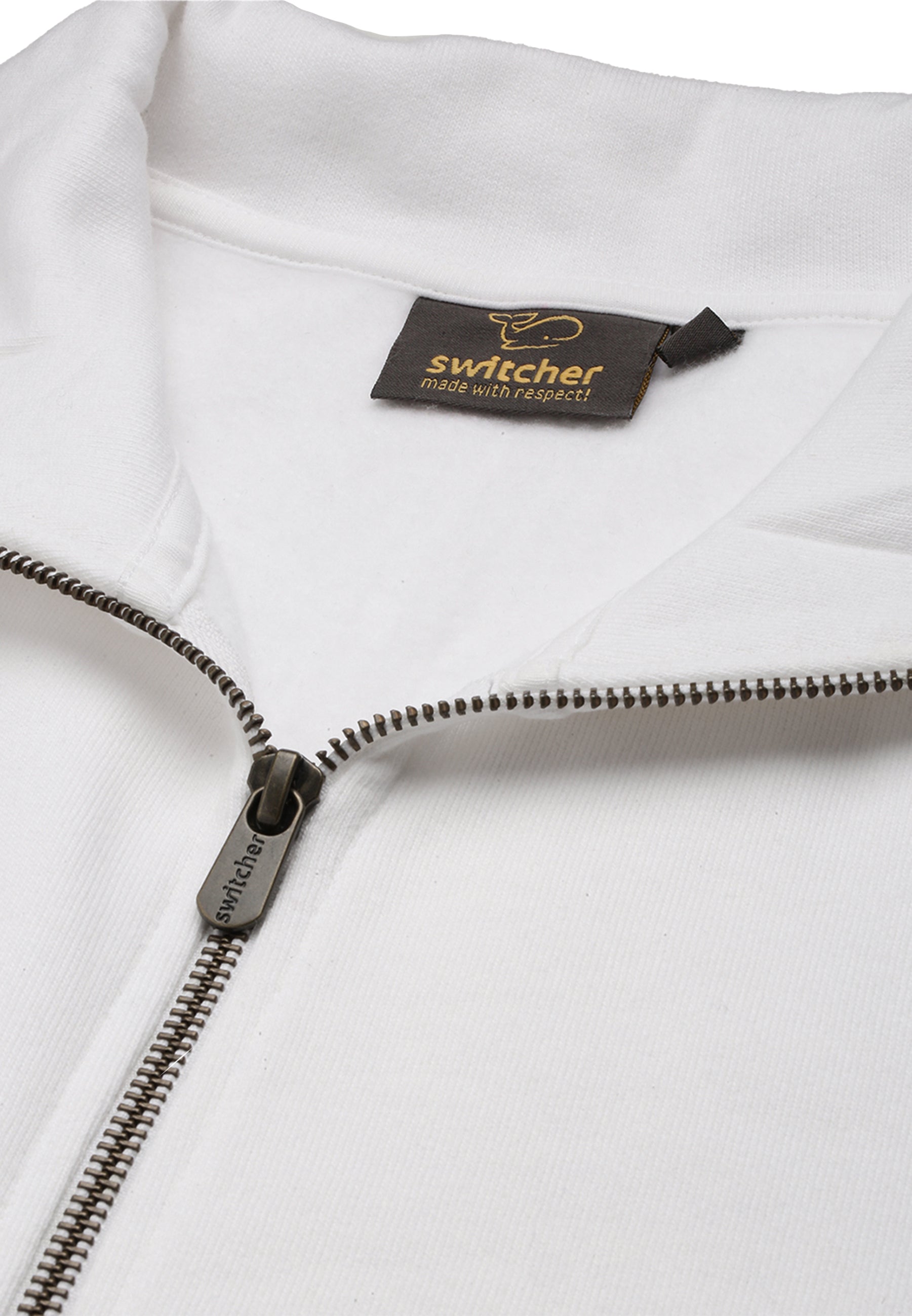 Sweat à capuche zippé Switcher hommes miami color/blanc