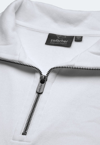 Sweat-shirt Switcher homme Oslo couleur/1 Blanc