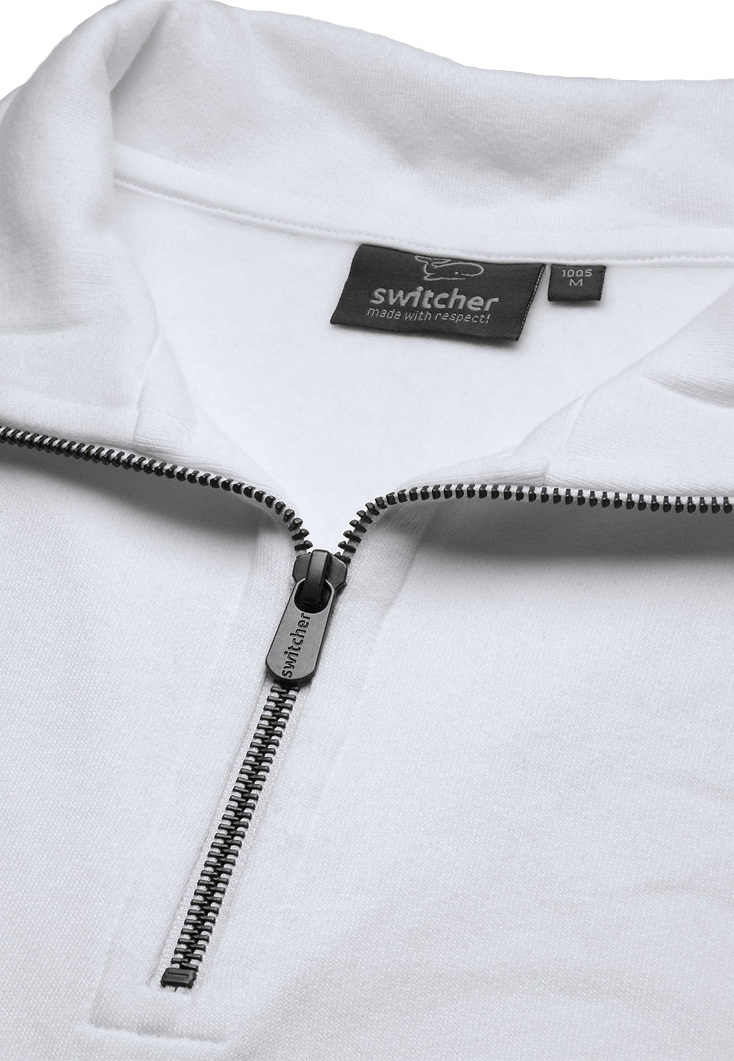 Sweat-shirt Switcher homme Oslo couleur/1 Blanc