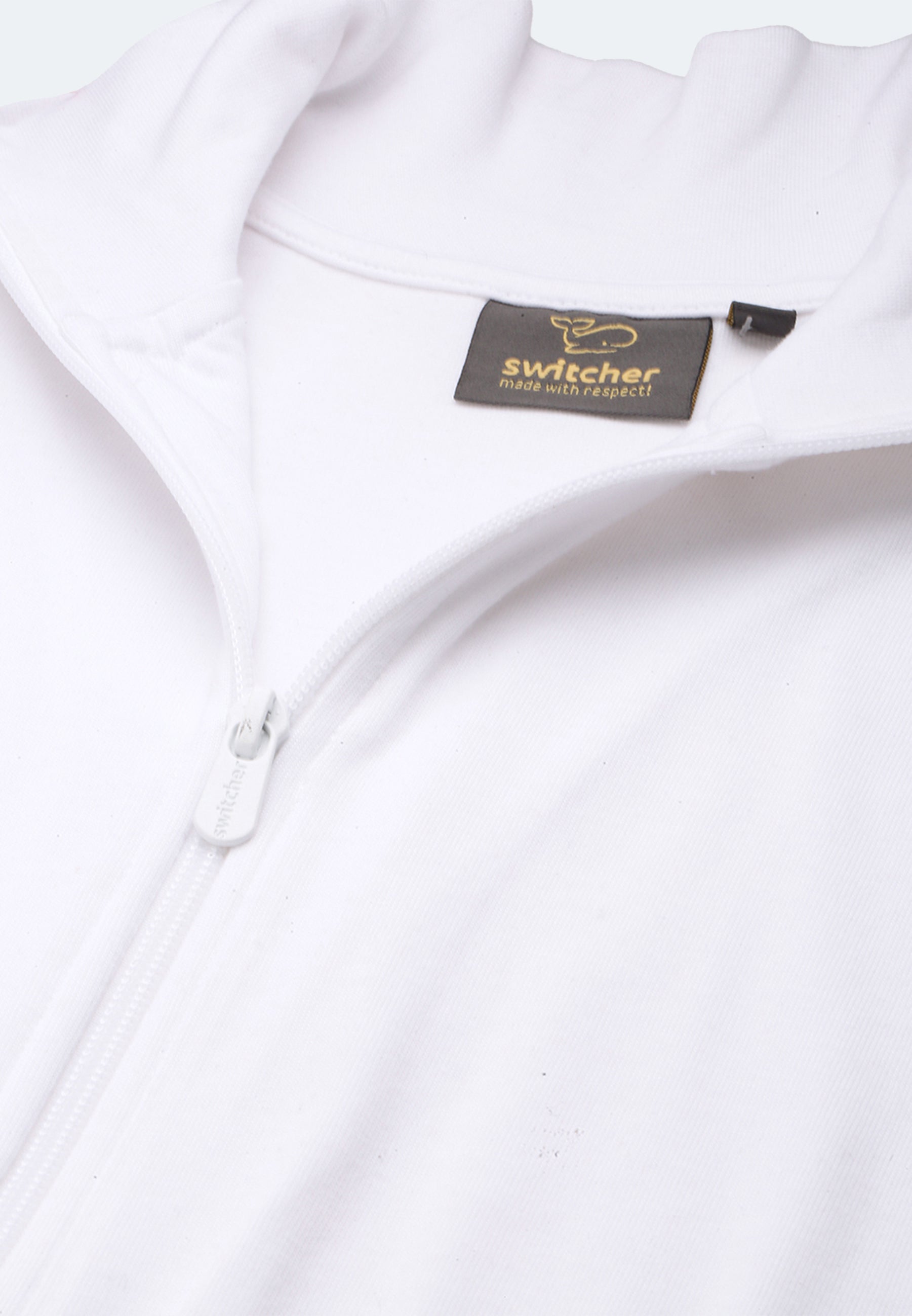 Veste zip Switcher hommes dallas couleur/blanc